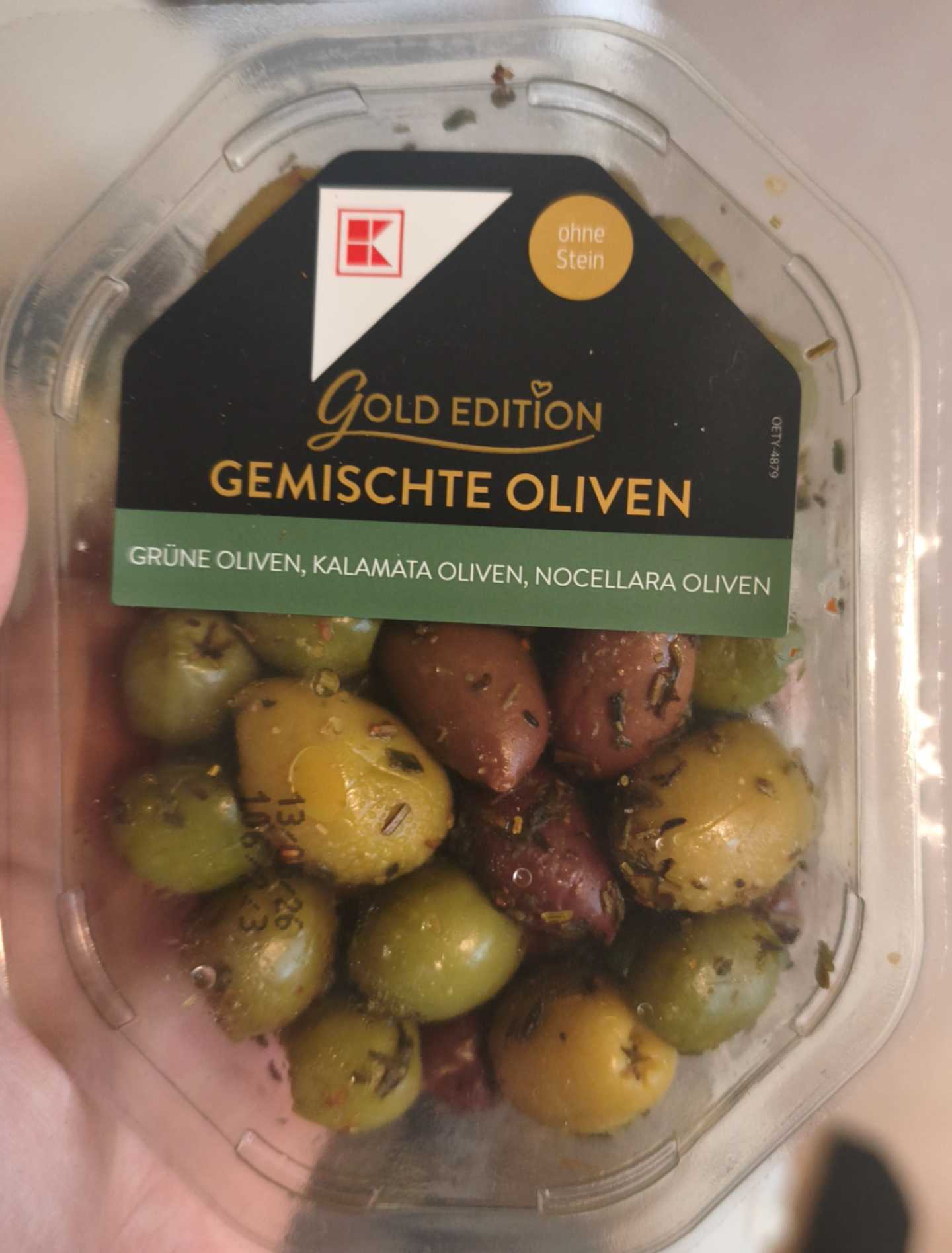 Gemischte Oliven