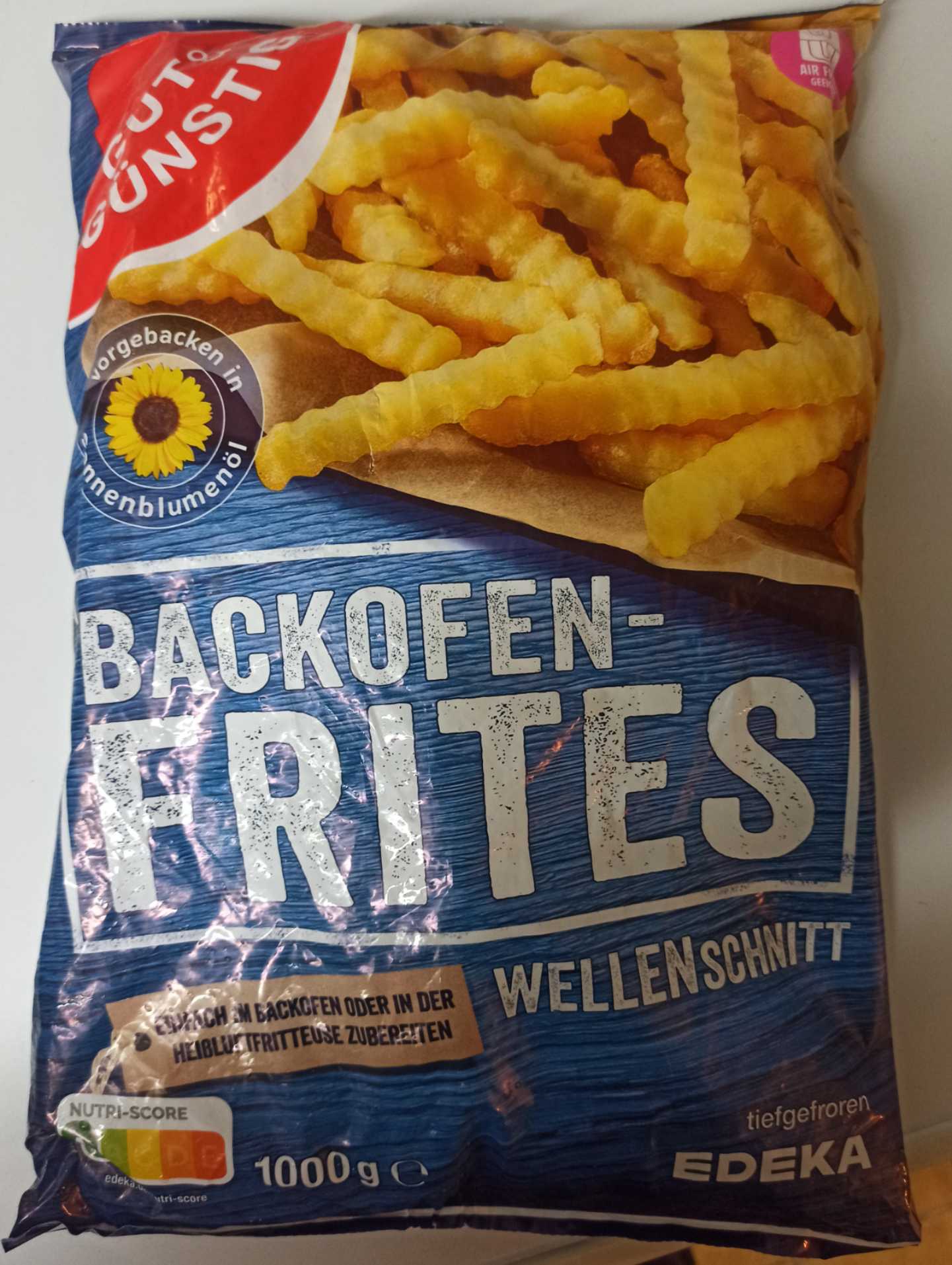 Backofen Fritten Pommes