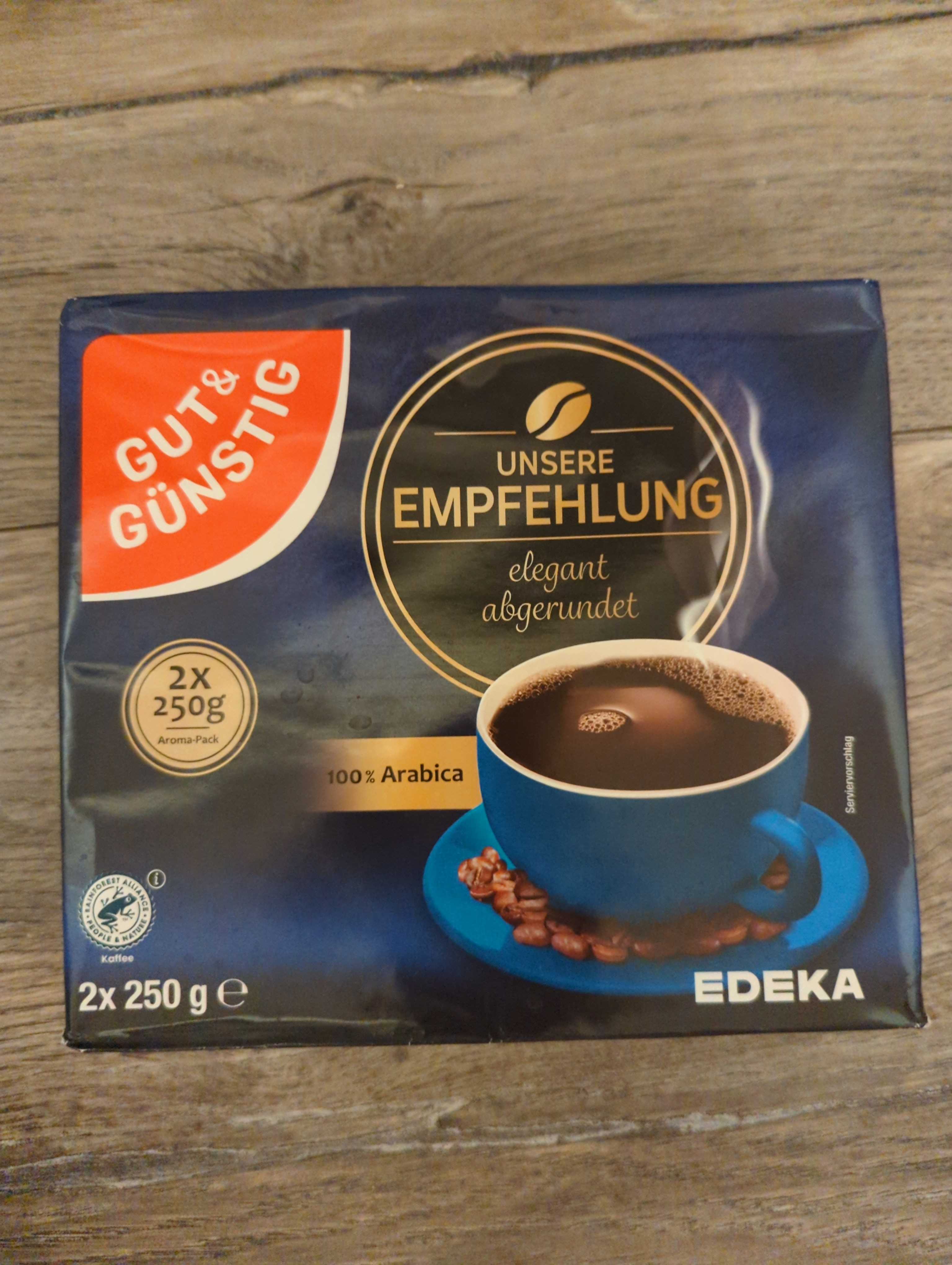Röstkaffee gemahlen