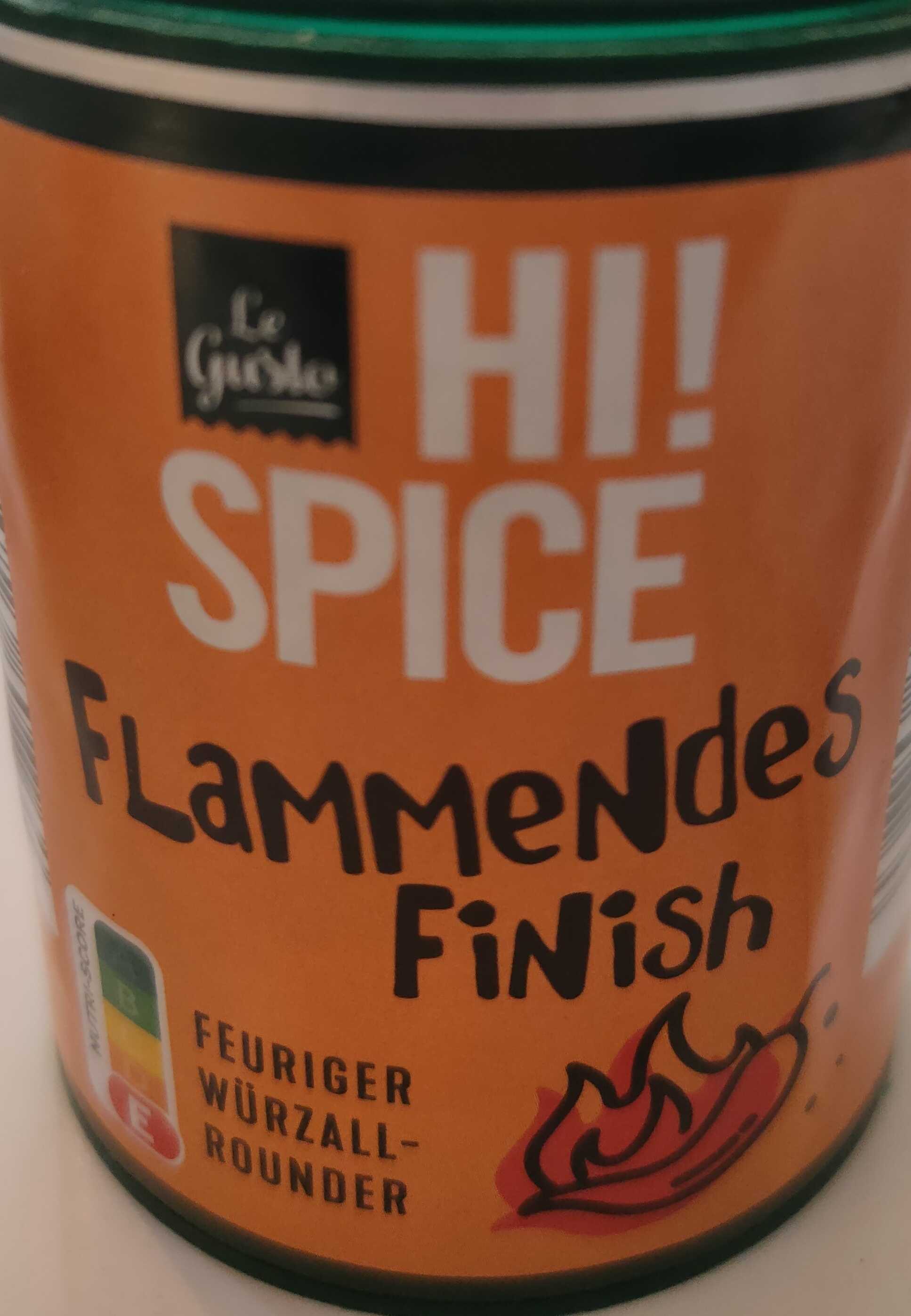 HiSpice Flammendes Finish