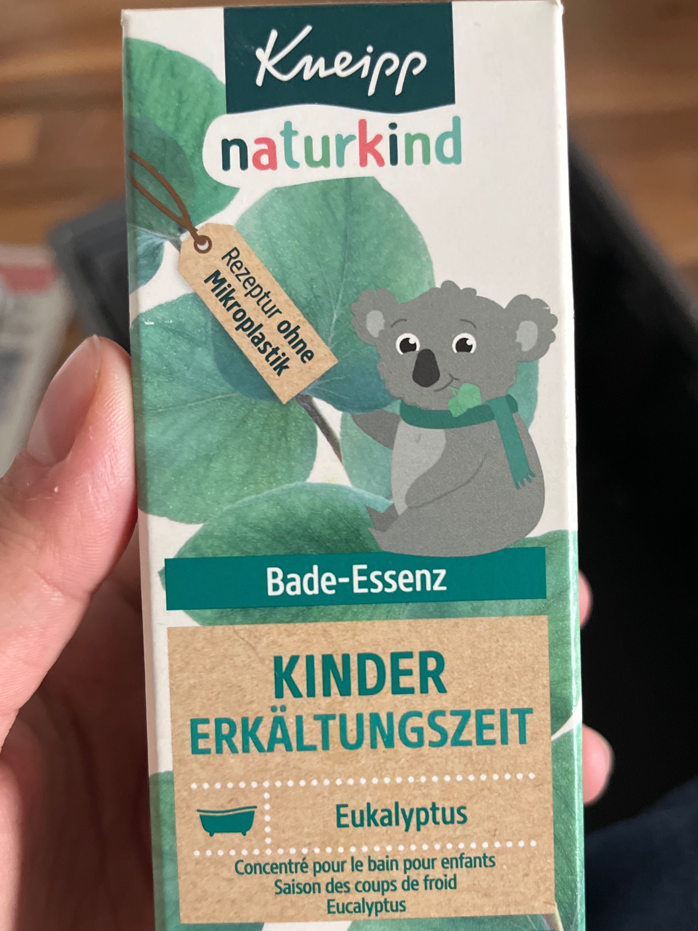 Erkältungsbad Kinder