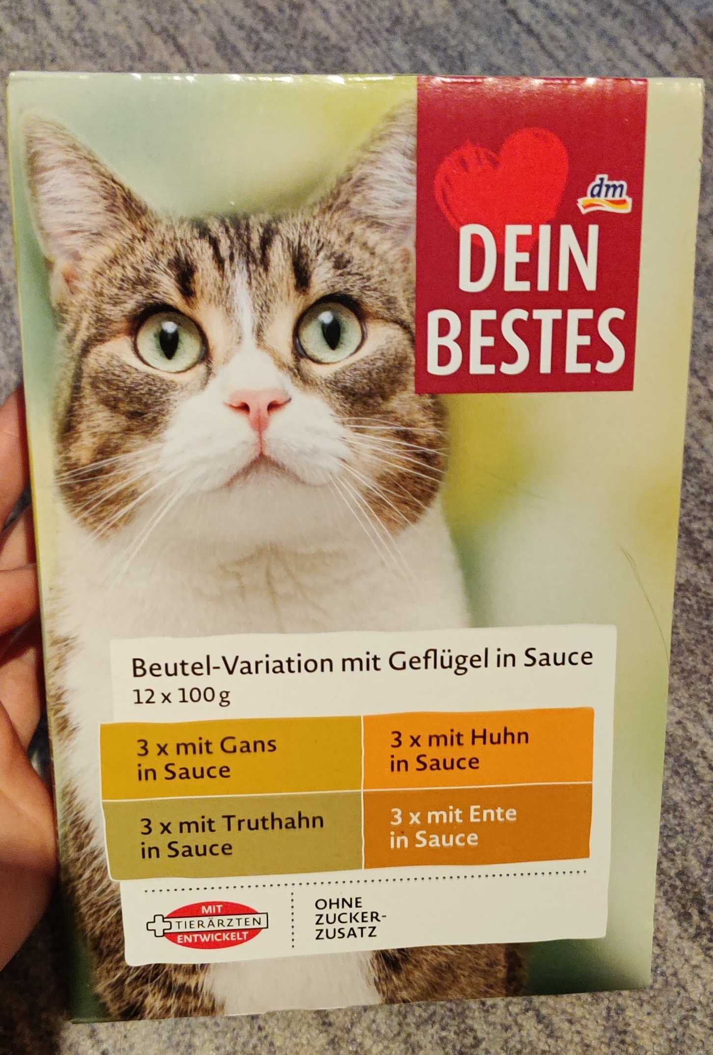 Dein Bestes Beutel Variation in Sauce