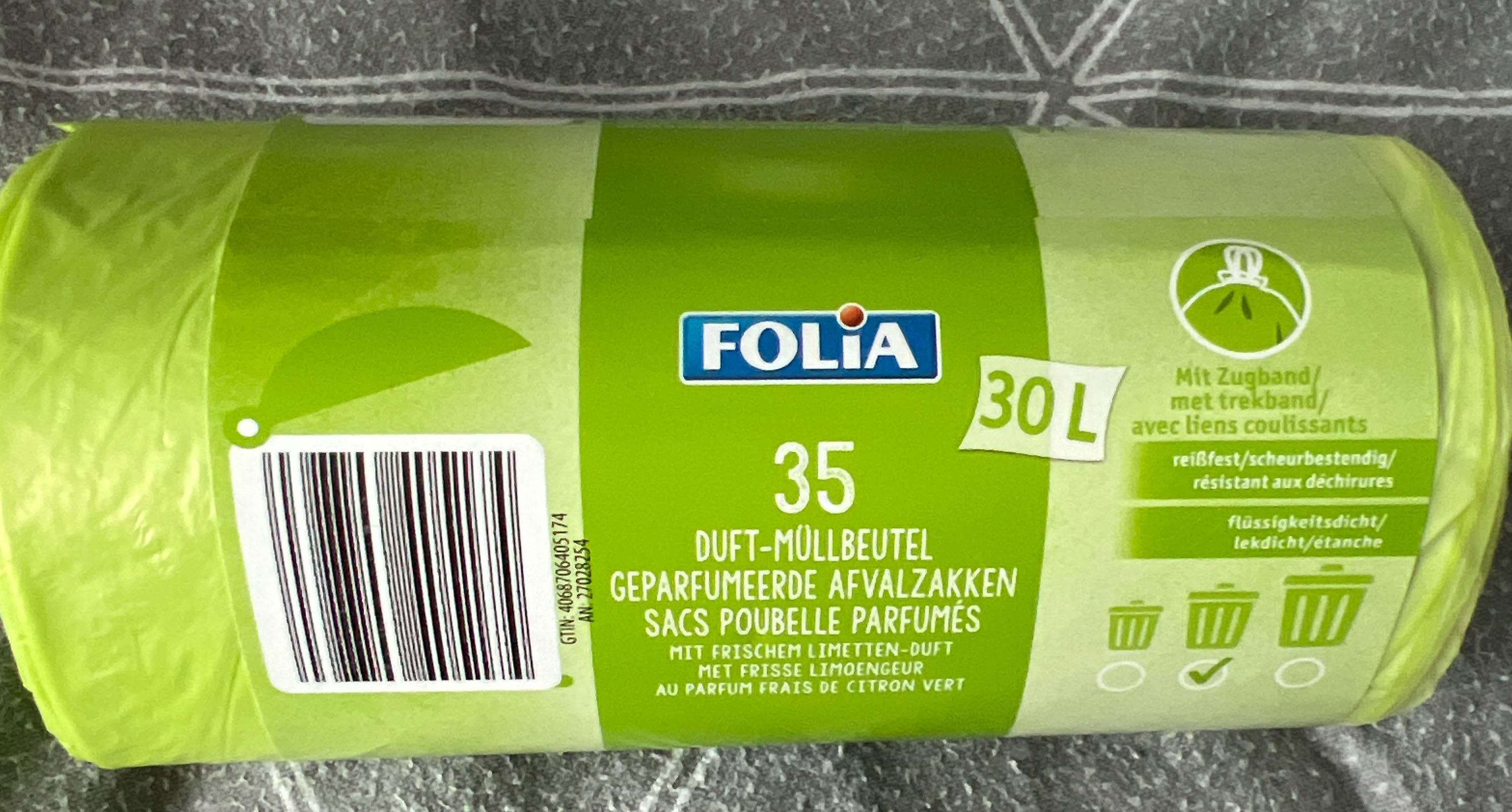 35 Afvalzakken geparfumeerd