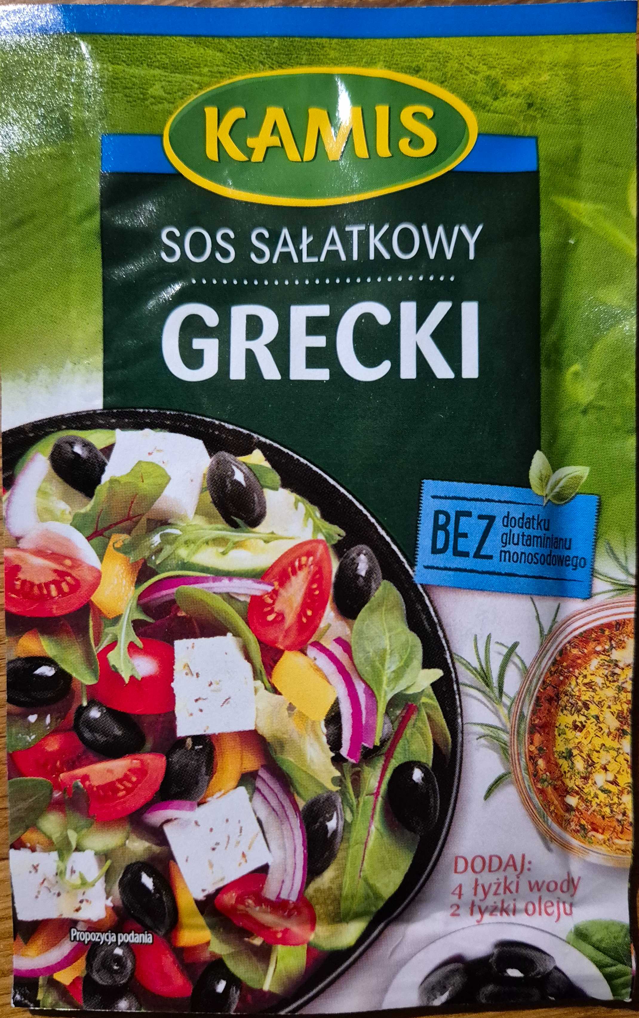 Sos sałatkowy grecki