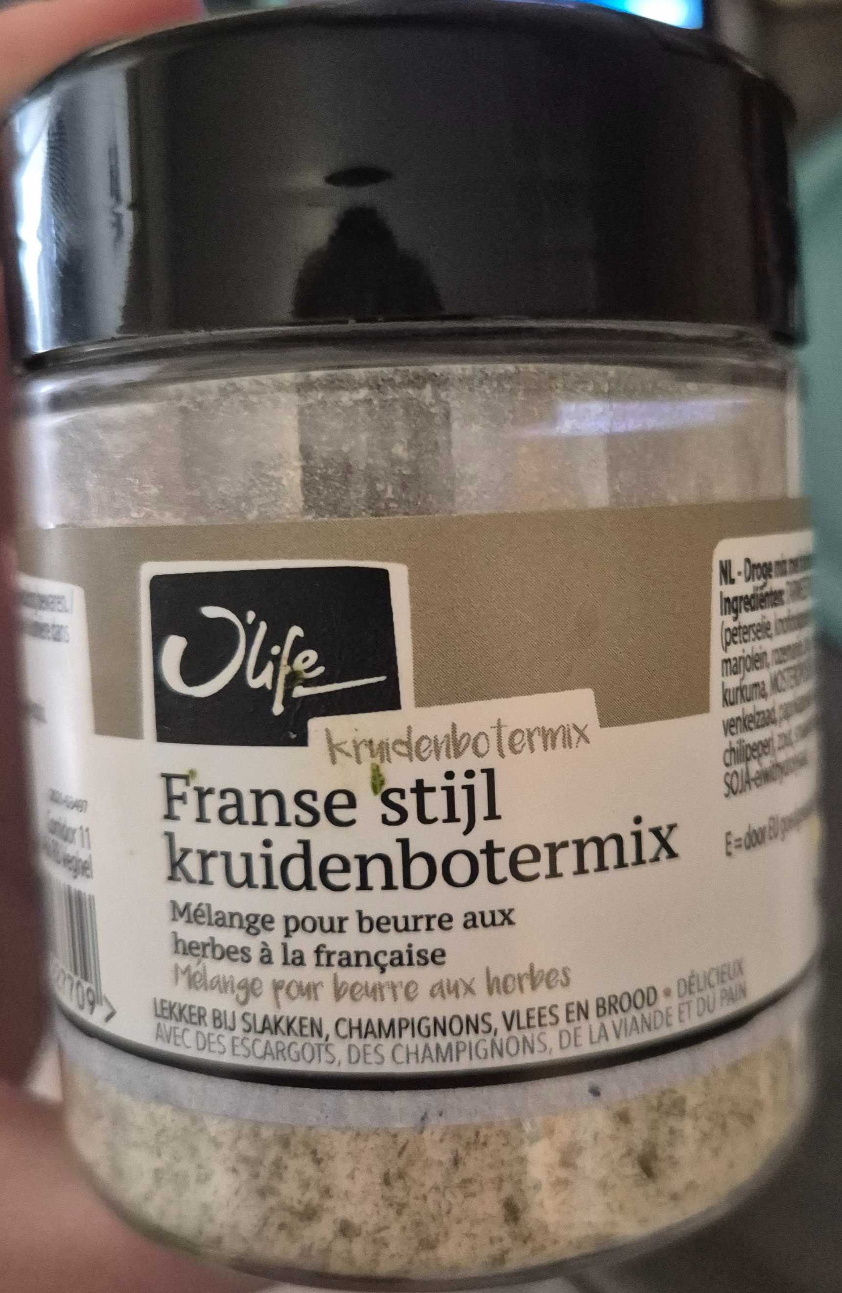 Franse stijl kruidenbotermix