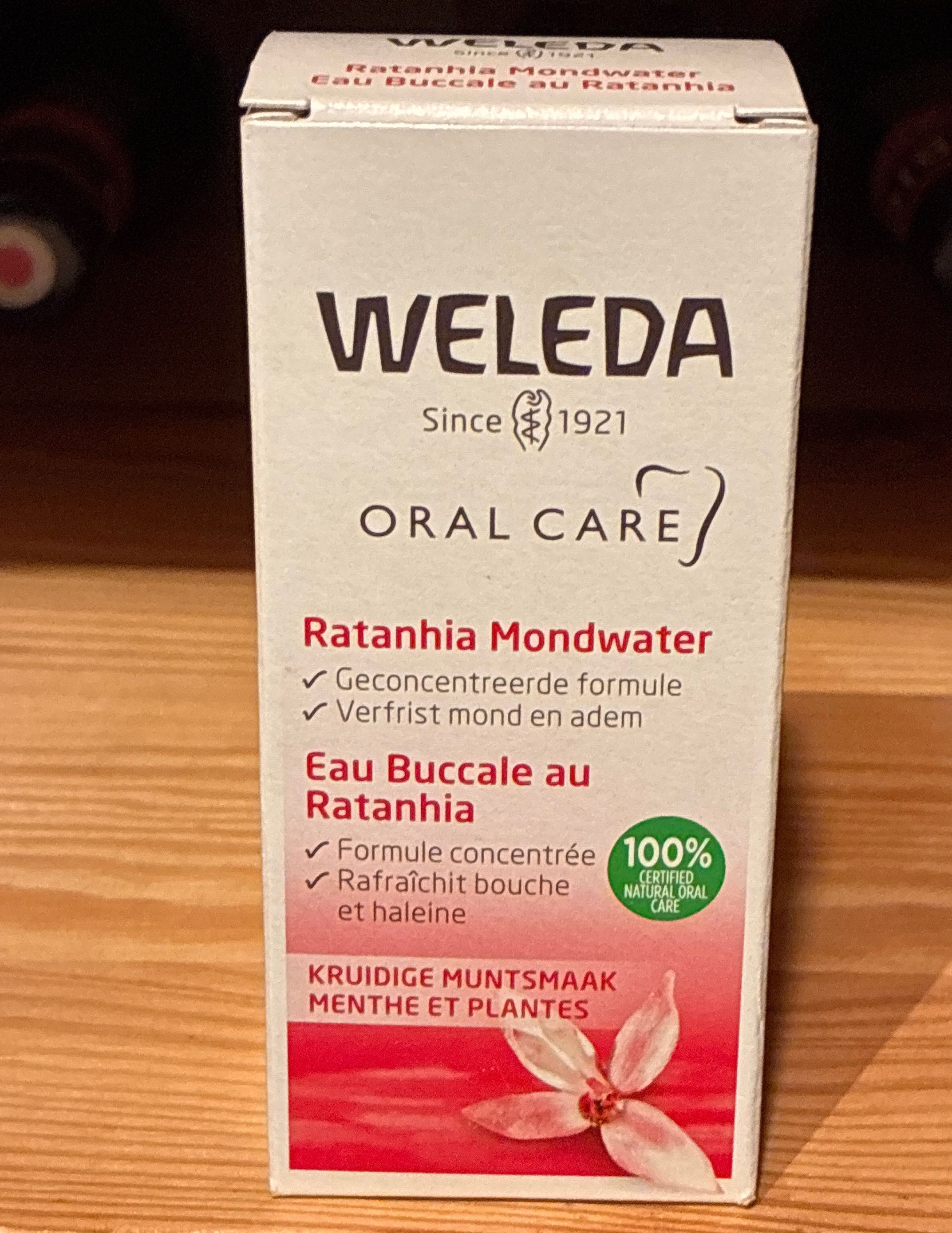 Ratanhia mondwater