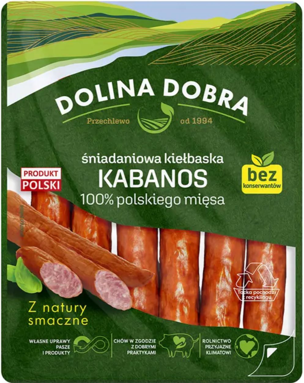 Kiełbaski Kabanos