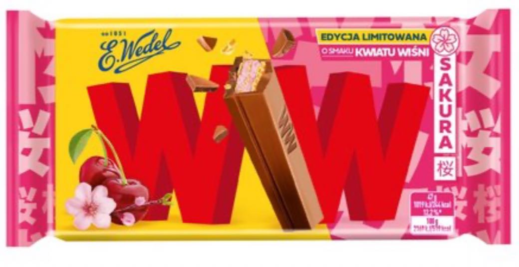 KitKat o smaku kwiatu wiśni