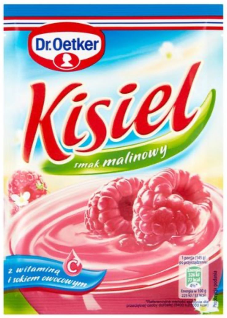 Kisiel malinowy