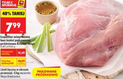 Łopatka wieprzowa b\k