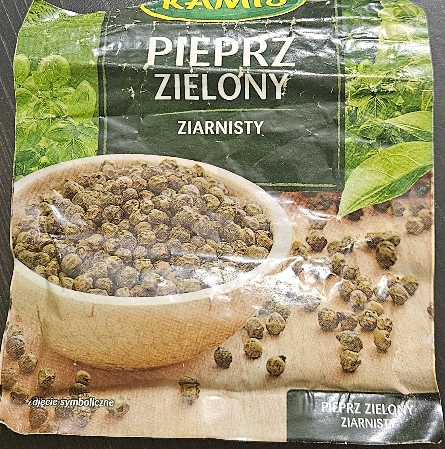 Pieprz zielony ZIARNISTY