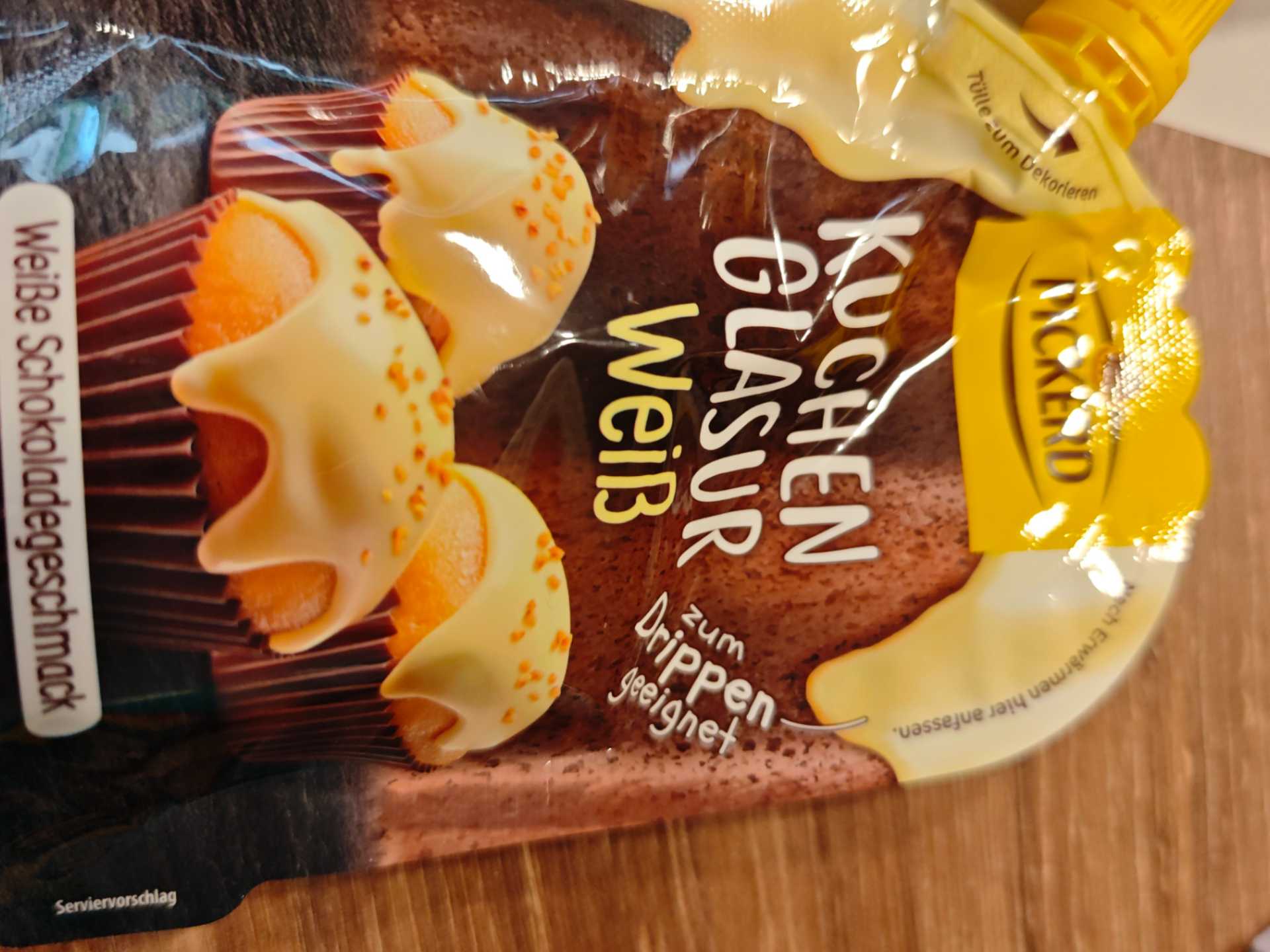 Kuchen glasur weis