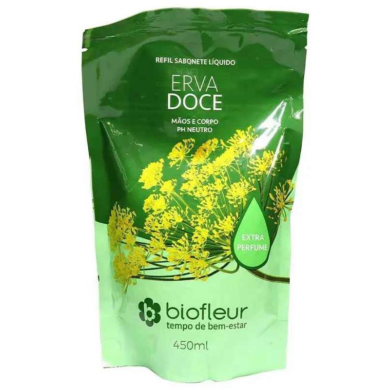 Refil Sabonete Liquido Erva-doce