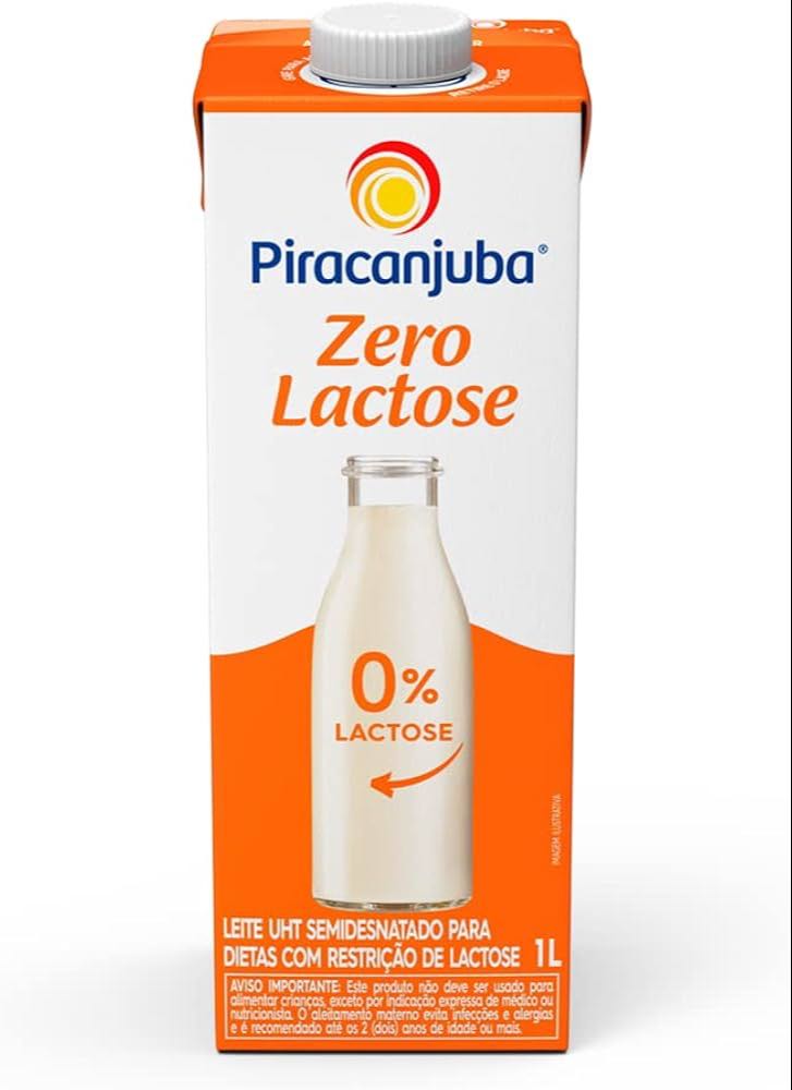 Leite Longa Vida Semidesnatado Zero Lactose