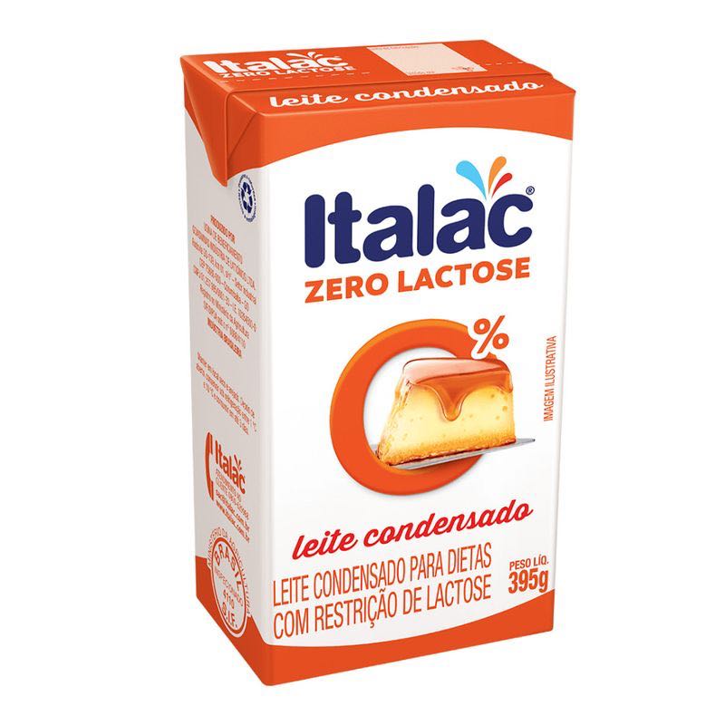 Leite condensado zero lactose -