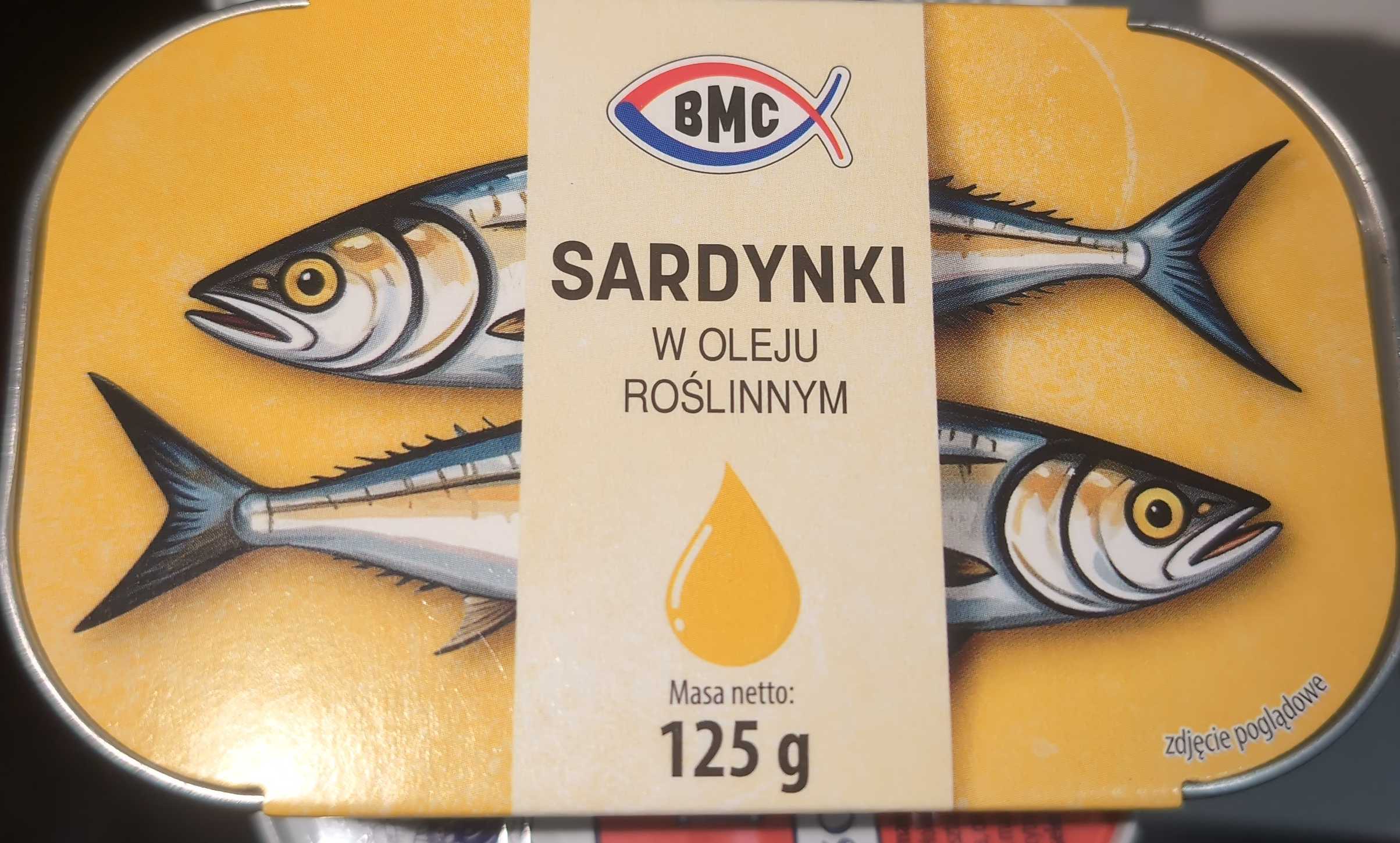 Sardynki w oleju roślinnym