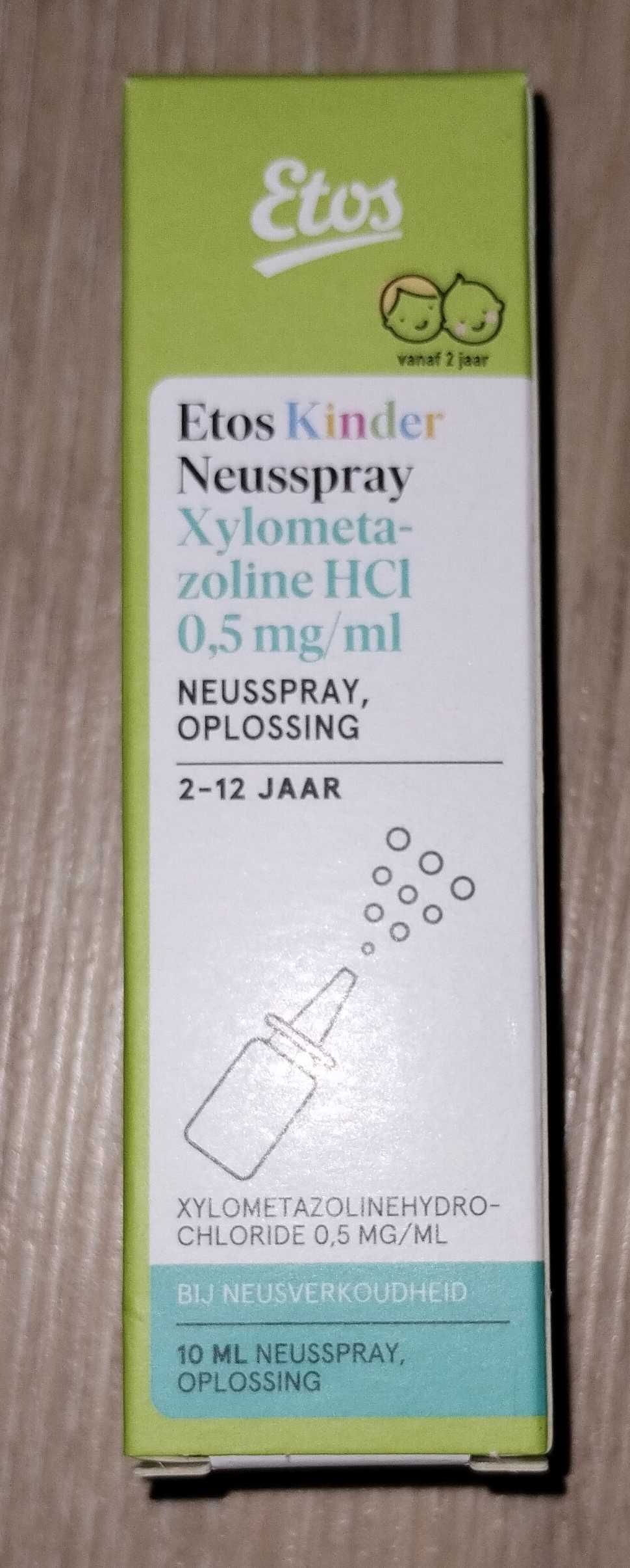 Xylometazoline neusspray kind