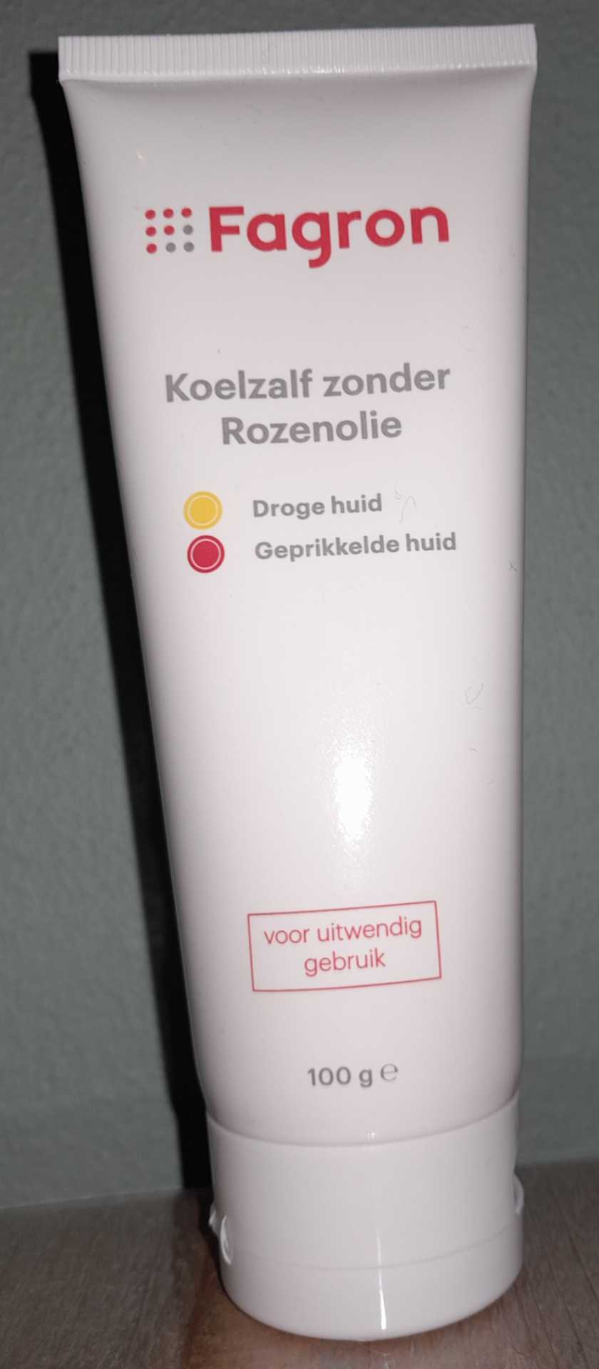 Koelzalf zonder rozenolie