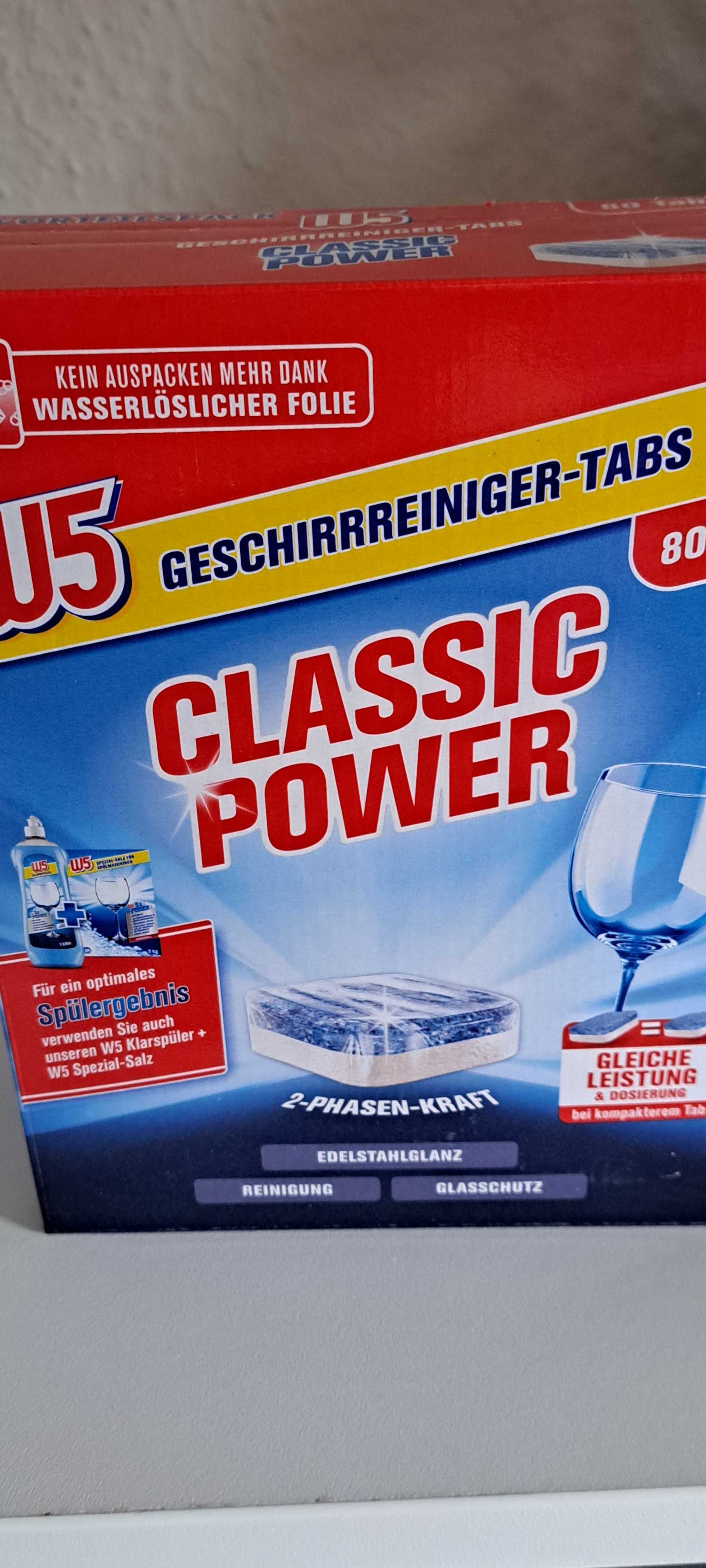 Geschirrreiniger-Tabs