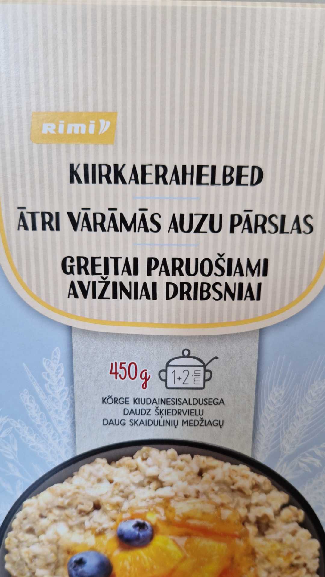 Kiirkaerahelbed