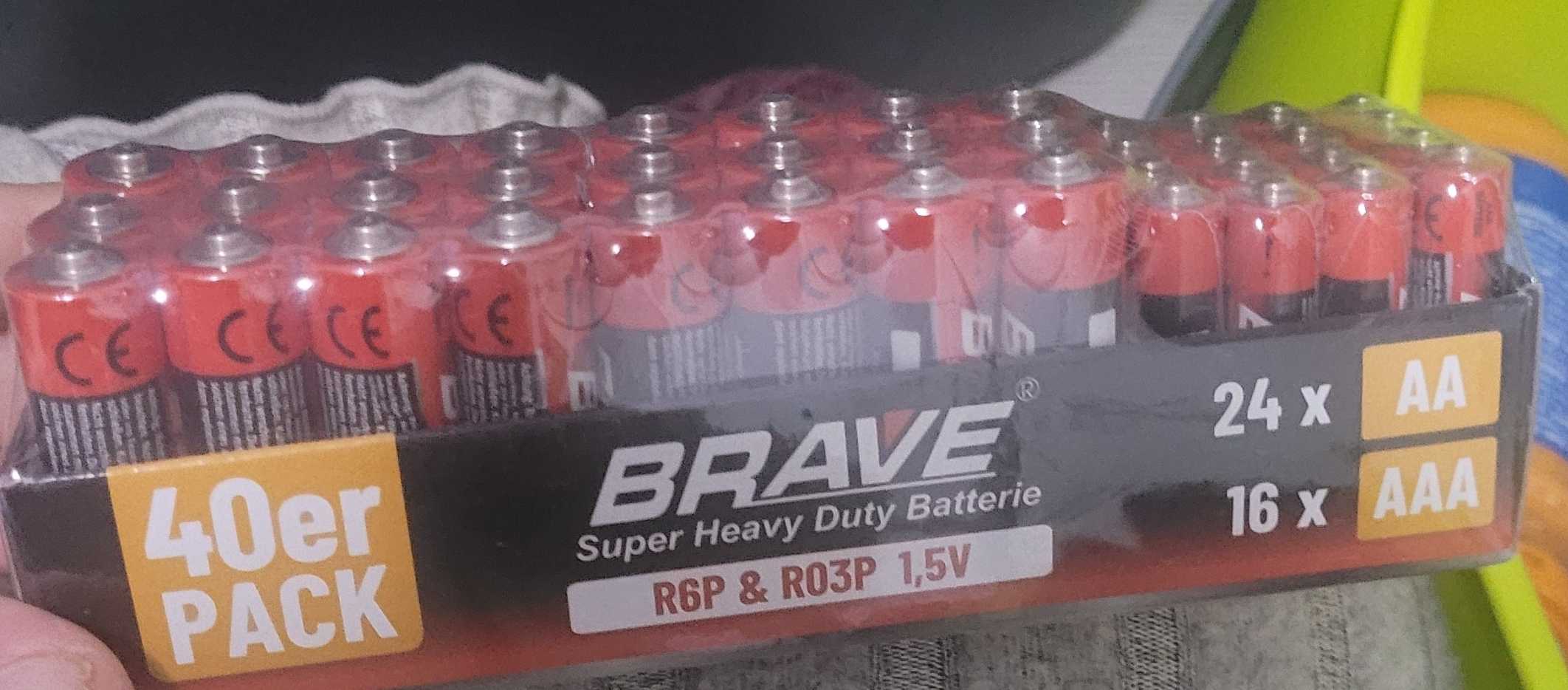 Batterien AA + AAA