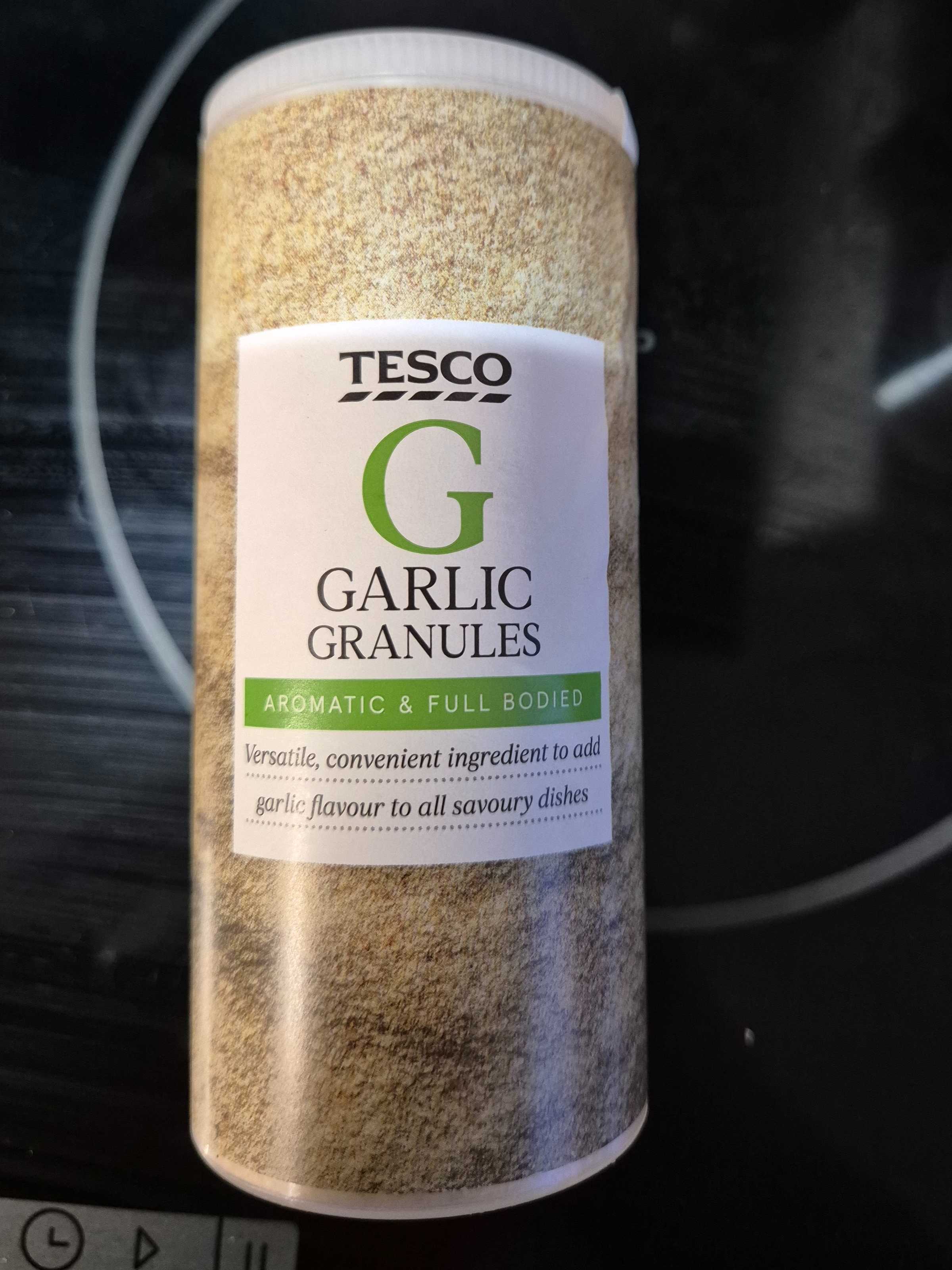 Garlic granules