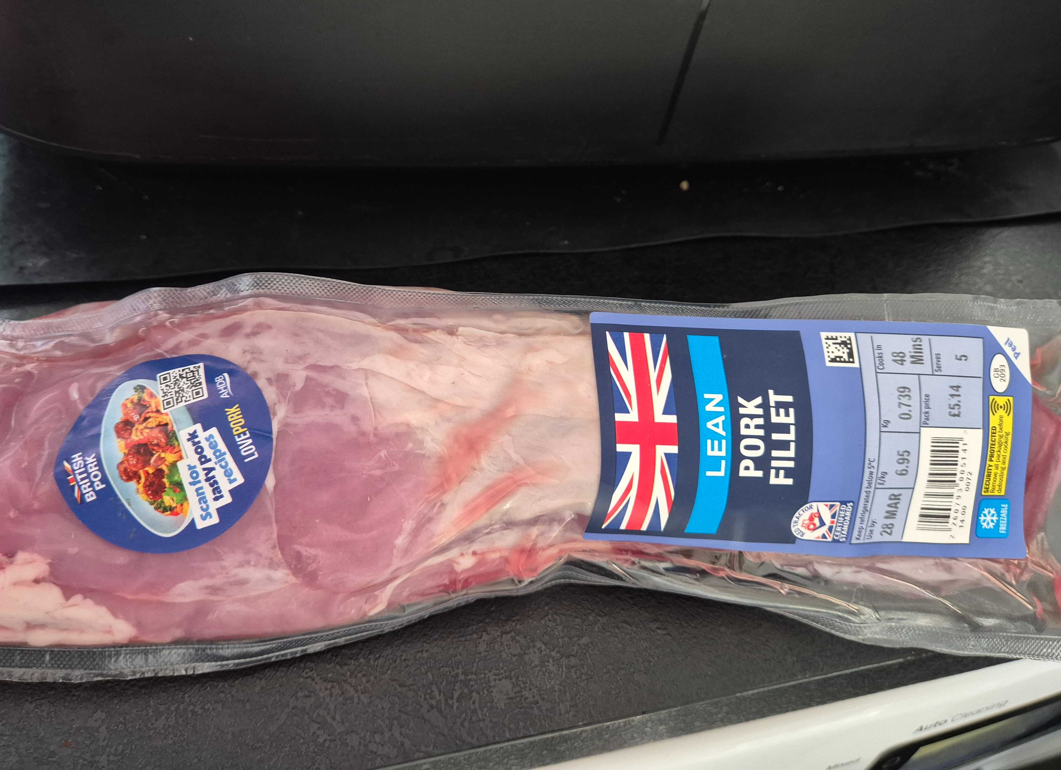 Pork lean fillet