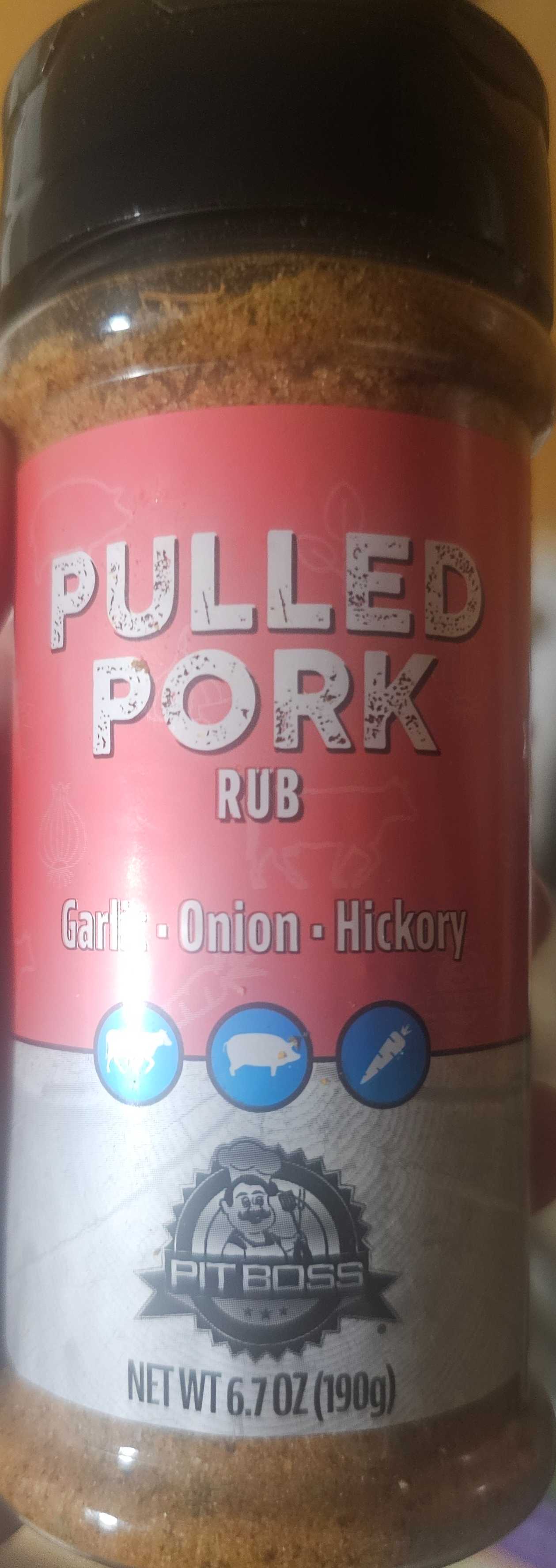 Pulled pork rub