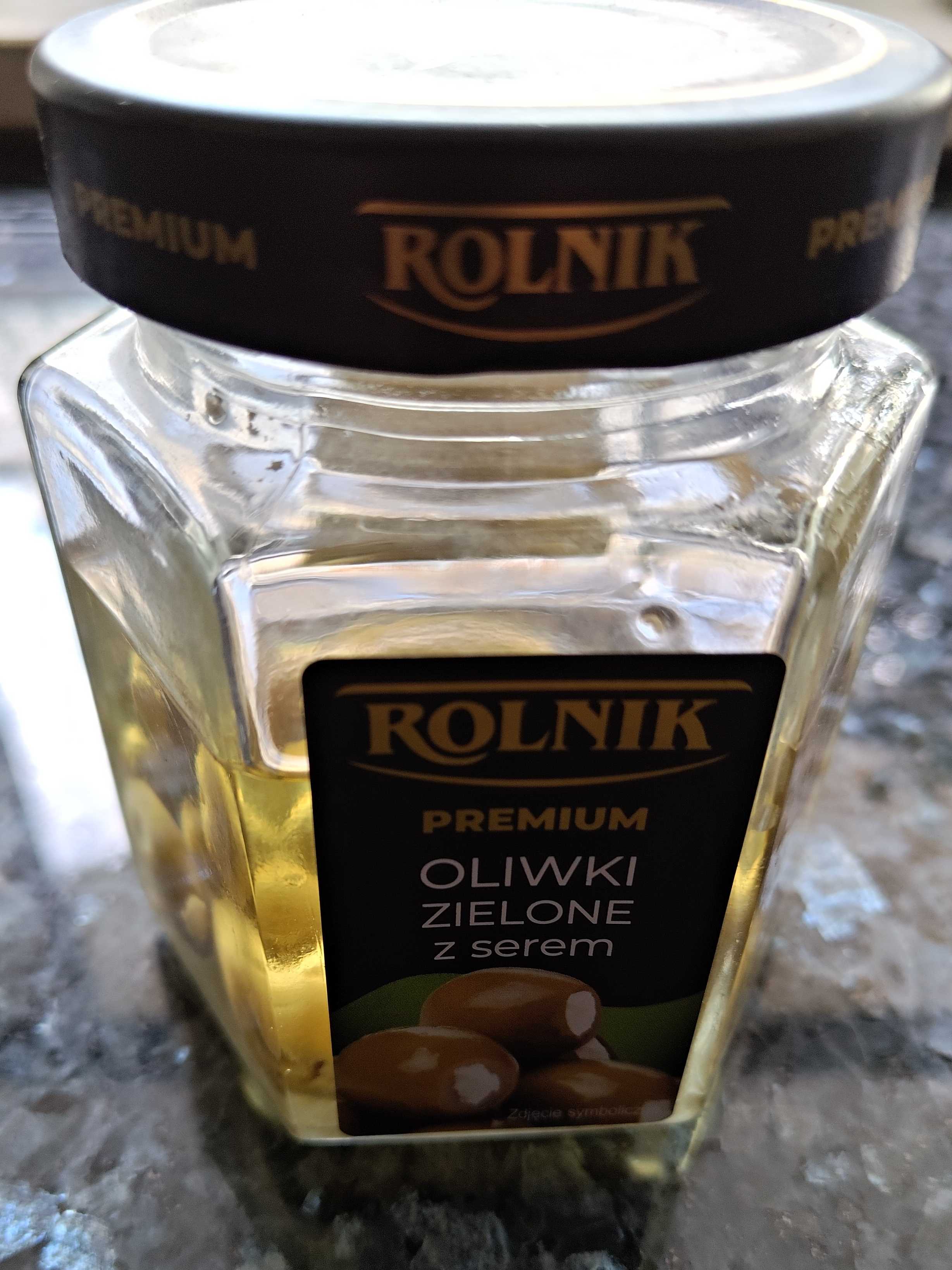 Oliwki zielone z serem