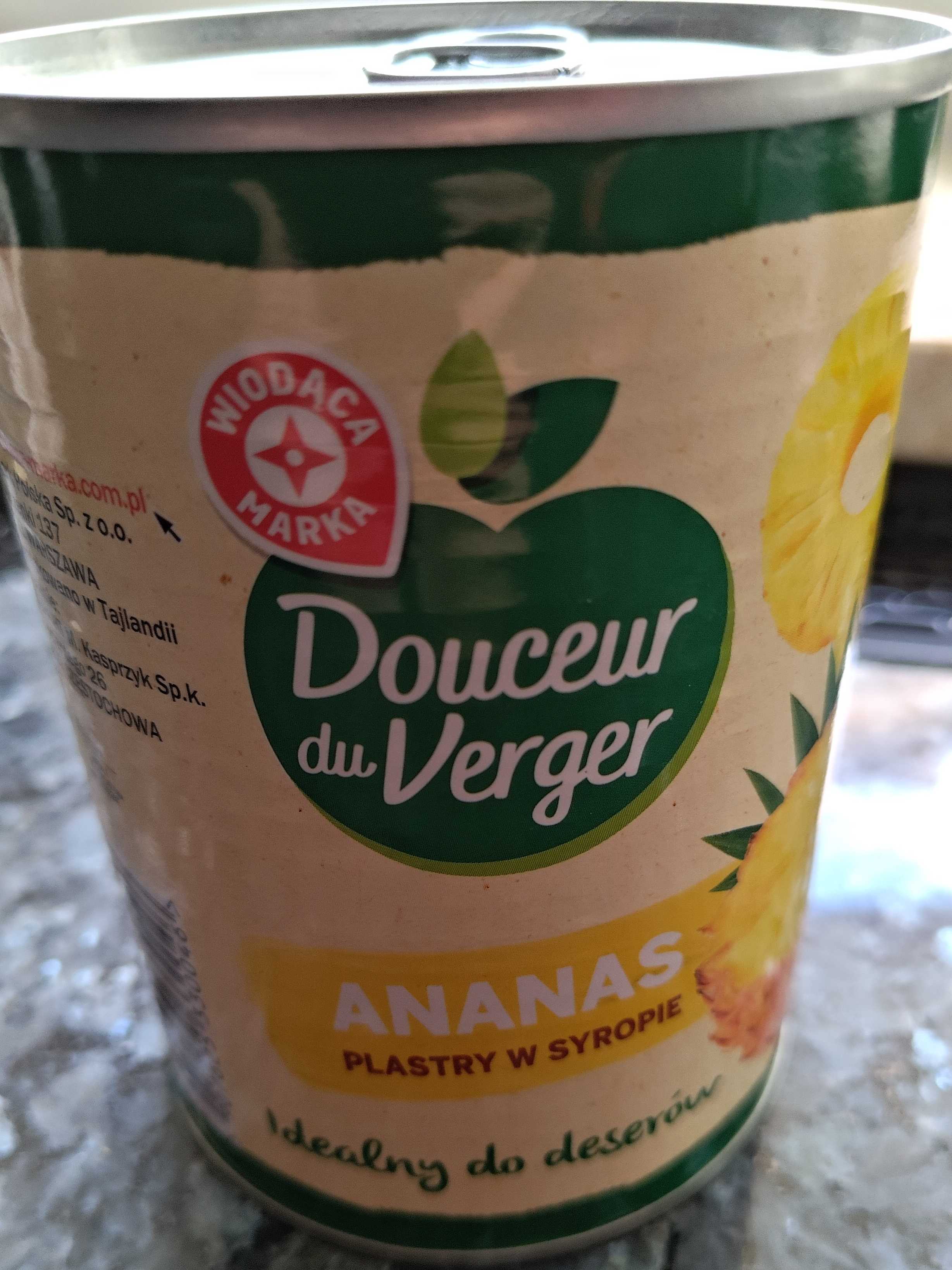 Ananas plastry w syropie
