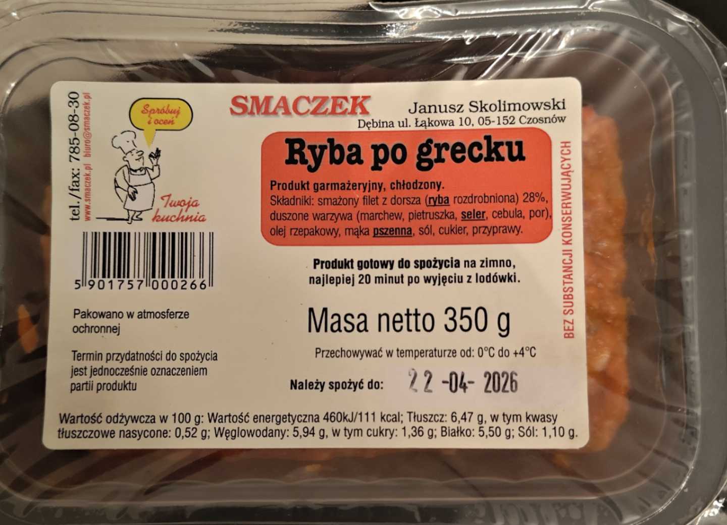 Ryba po grecku