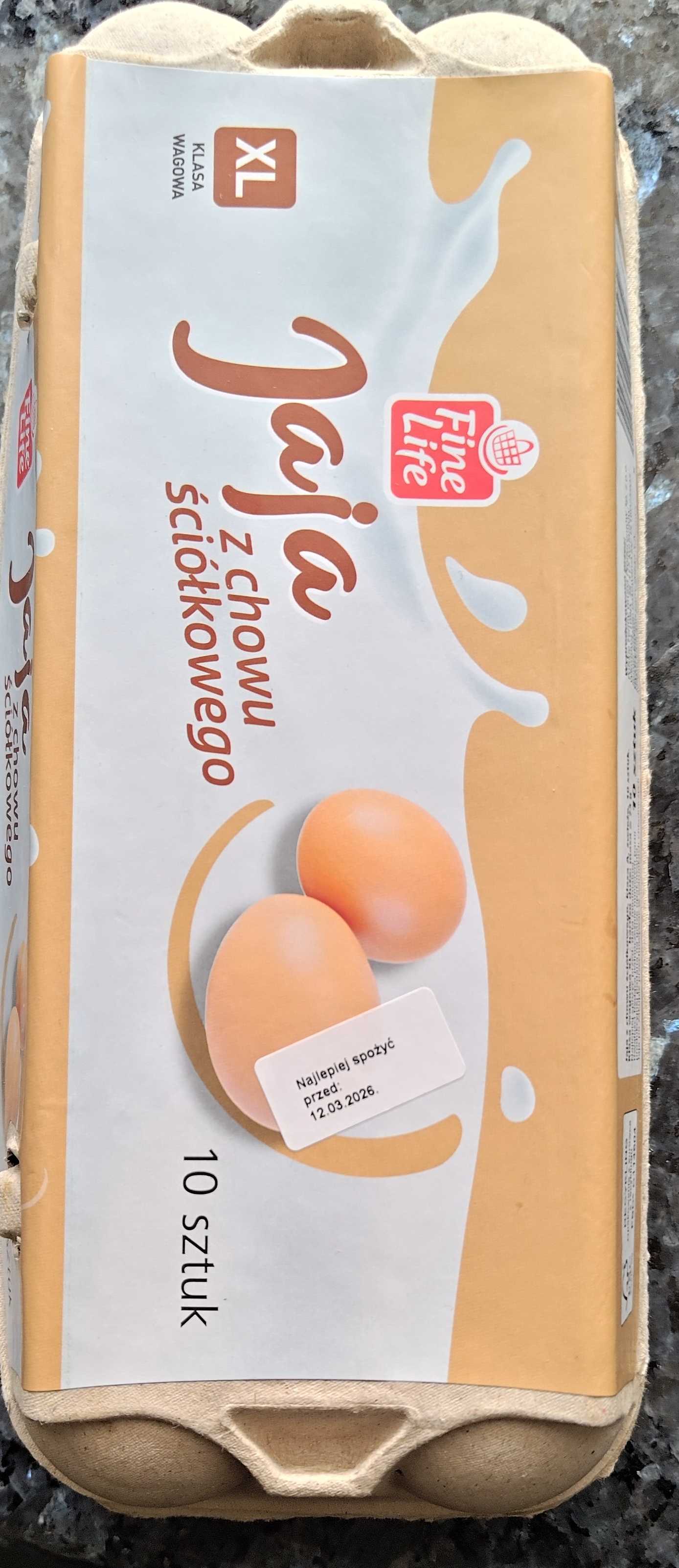 Jaja ściółkowe XL