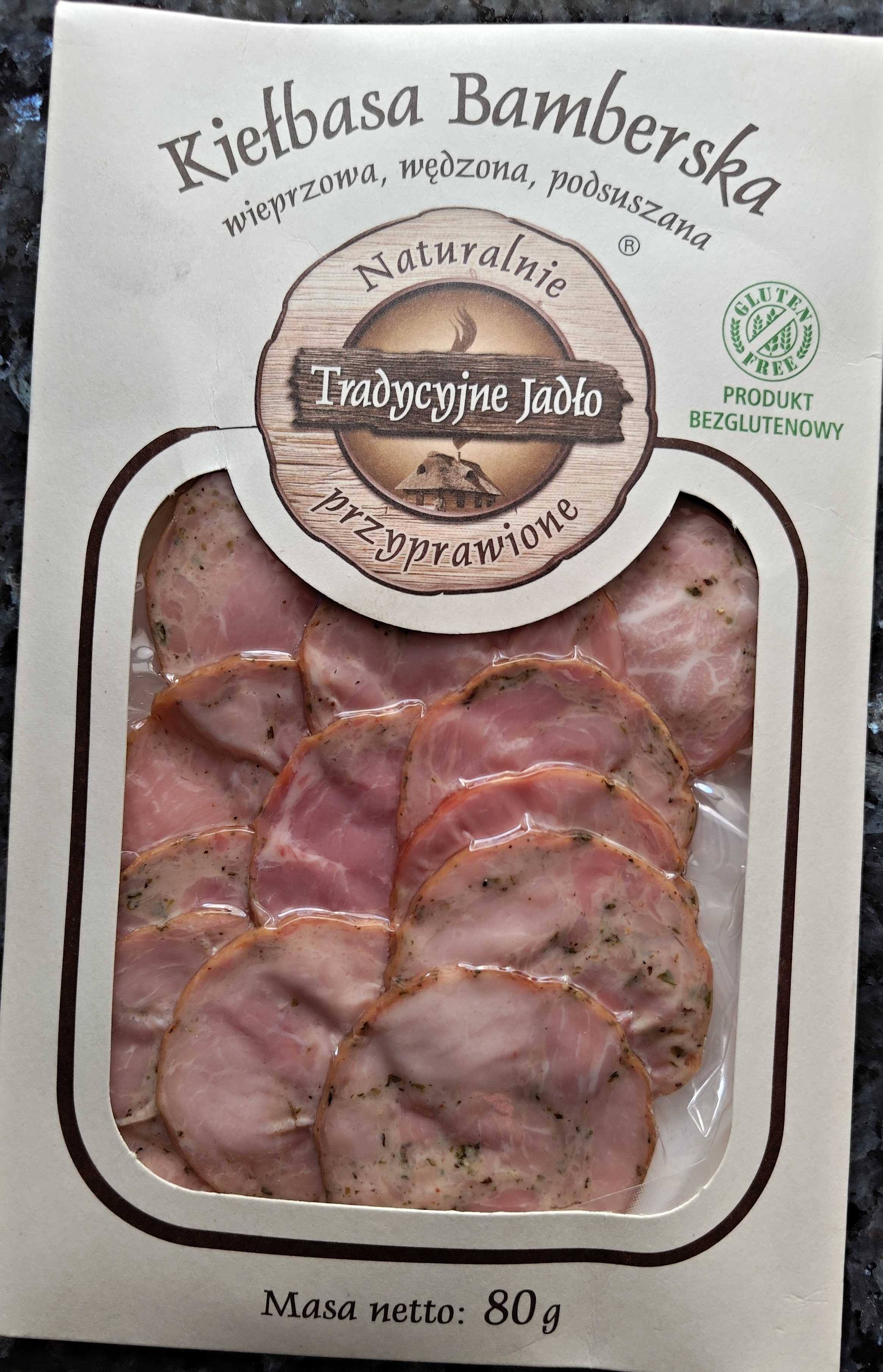 Kiełbasa Bamberska wędzona podsuszana