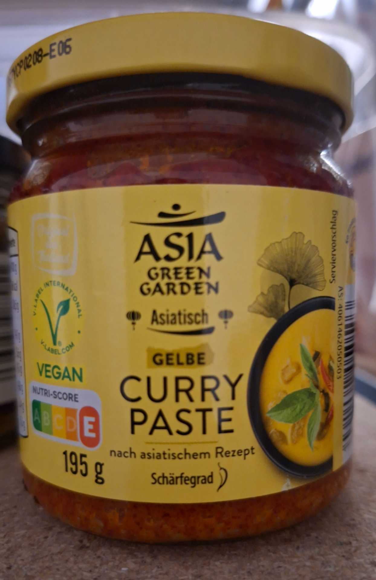 Gelbe Currypaste