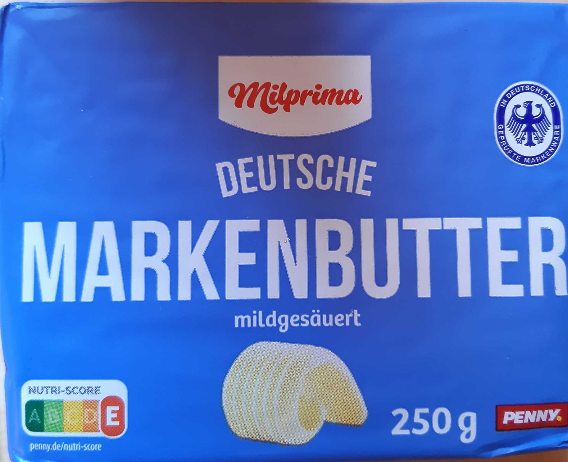 Butter mildgesäuert