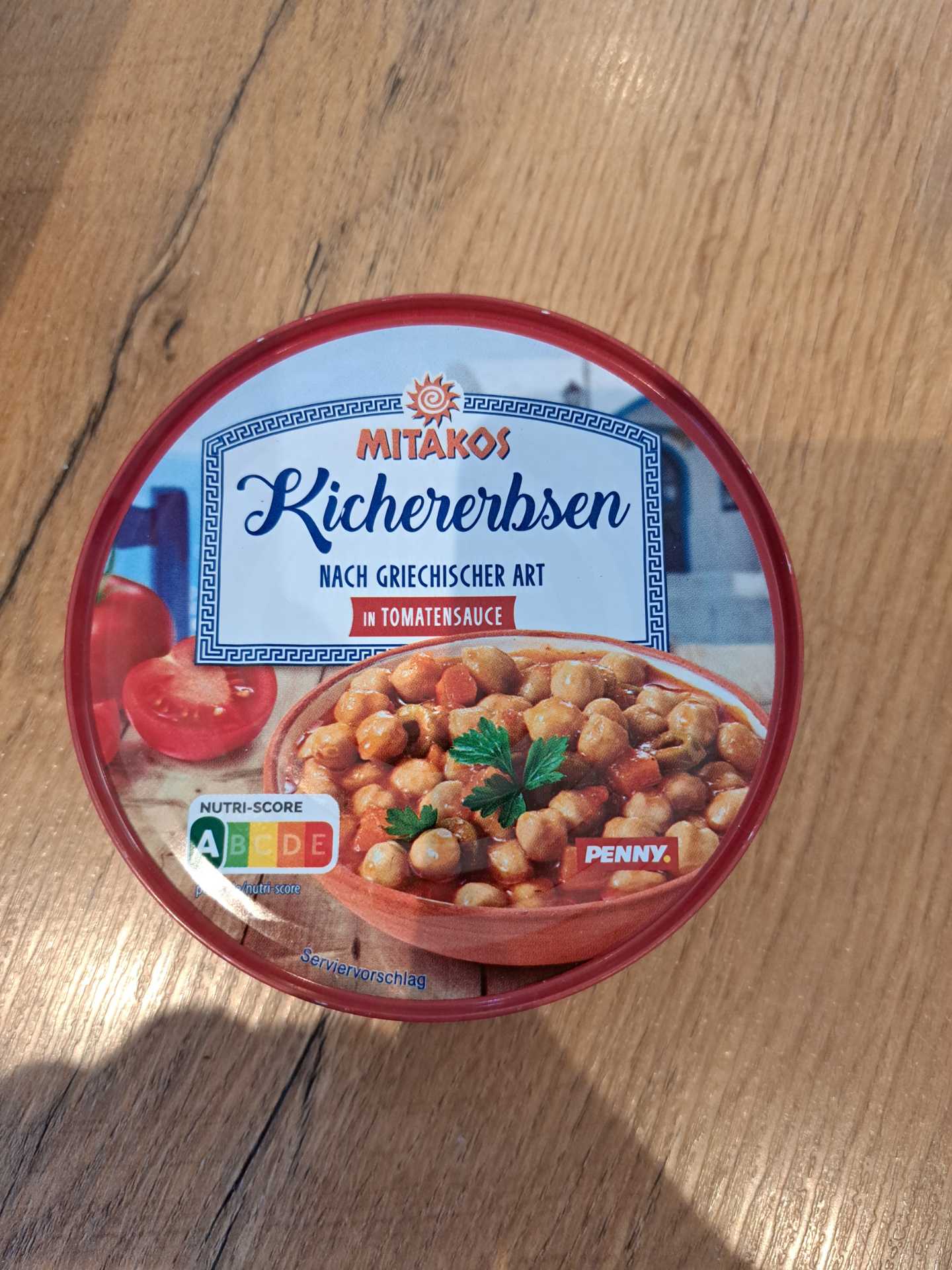 Kichererbsen in Tomatensauce