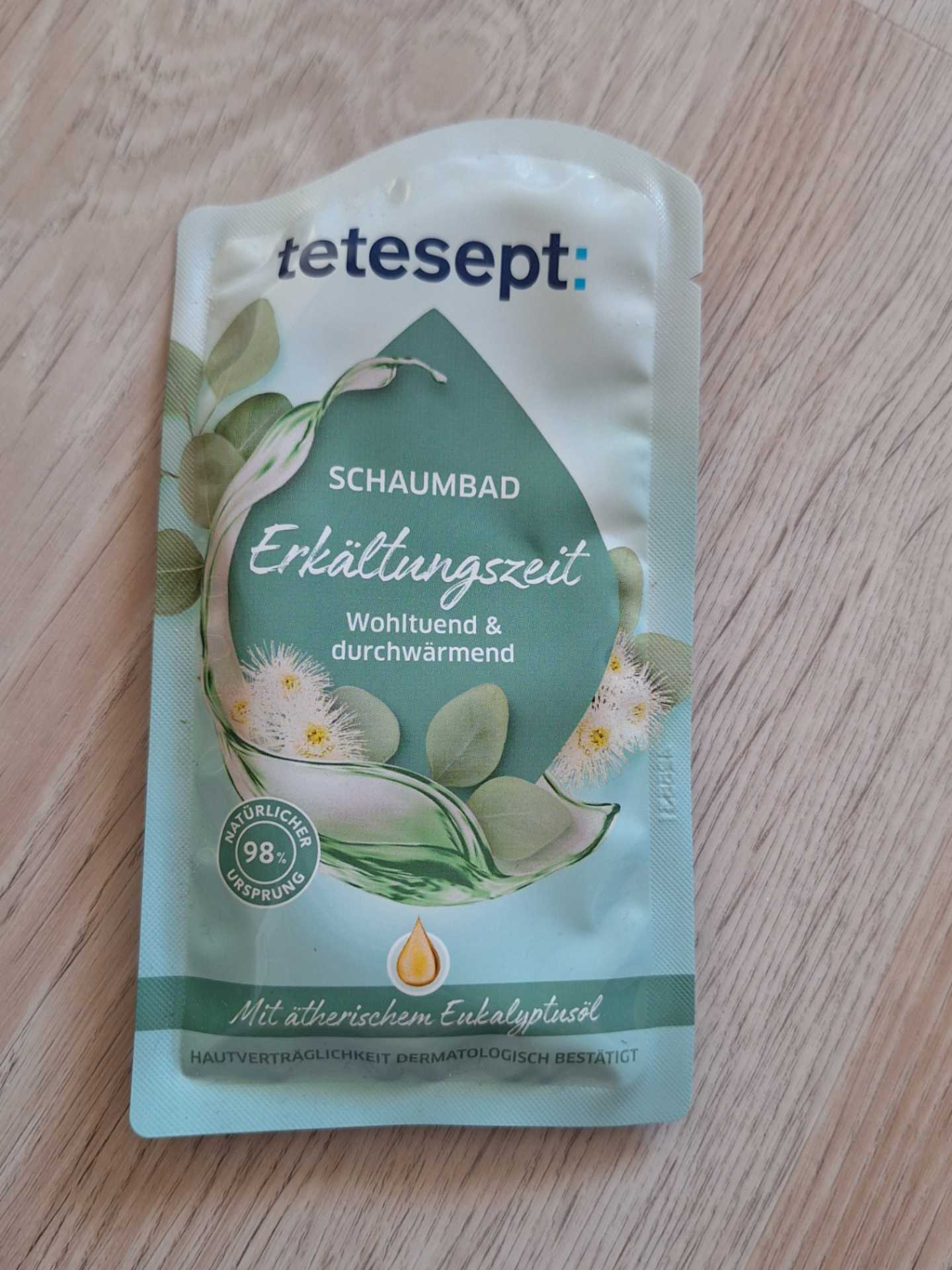 Schaumbad Erkältungszeit