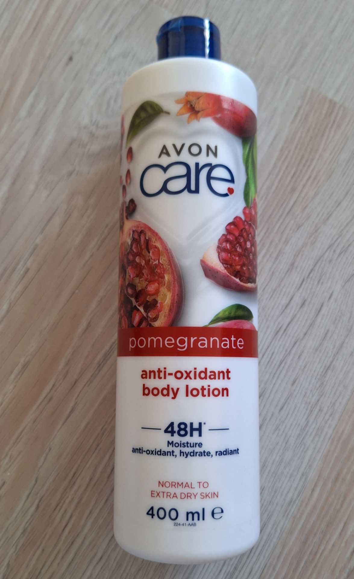 Antioxidant body lotion pomegranate