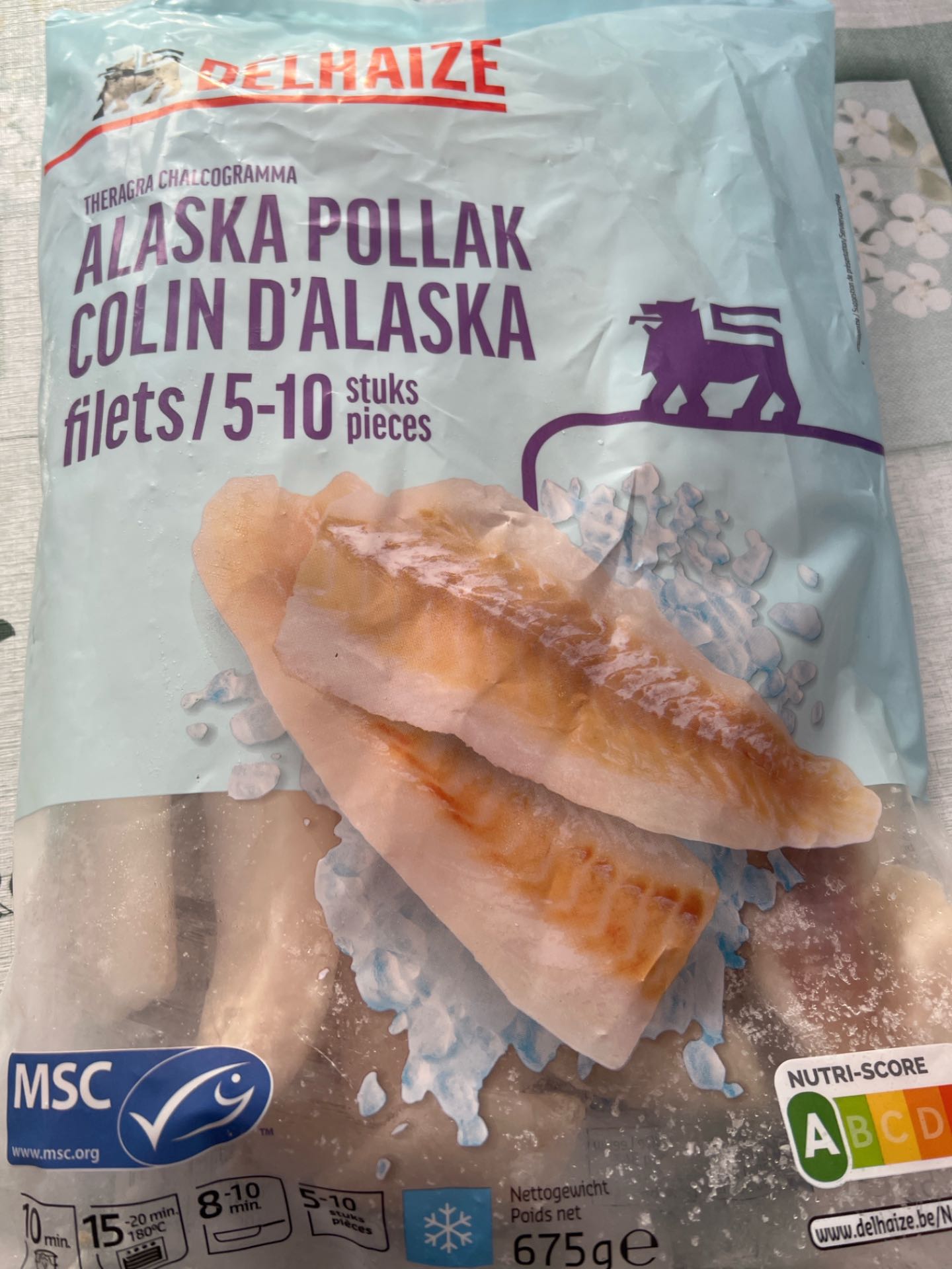 Alaska Polak filets