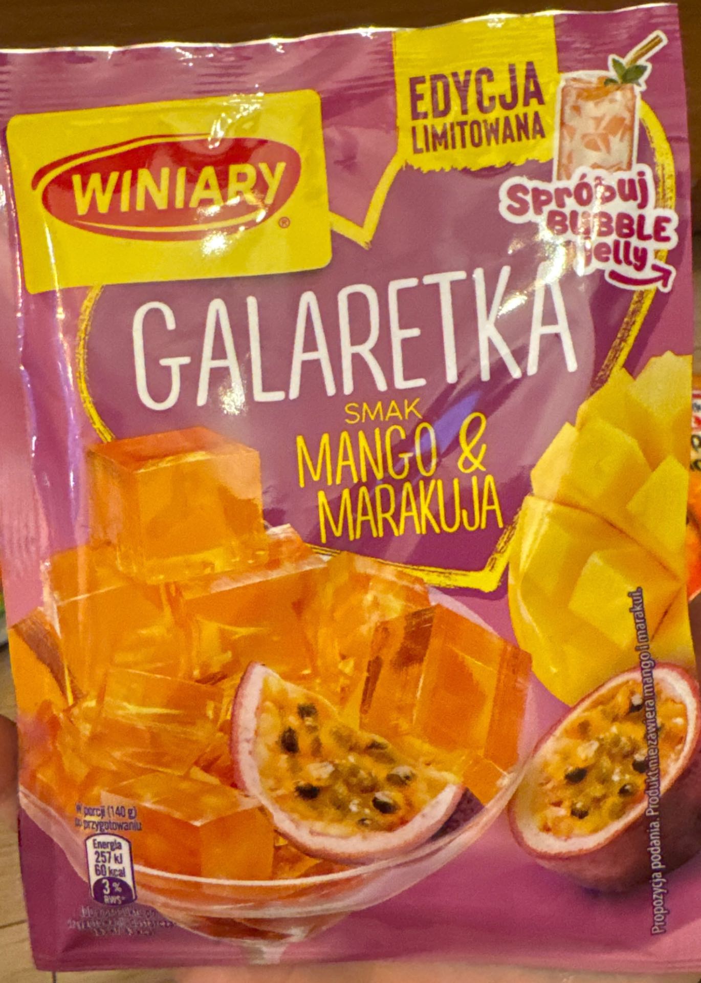 Galaretka mango i marakuja