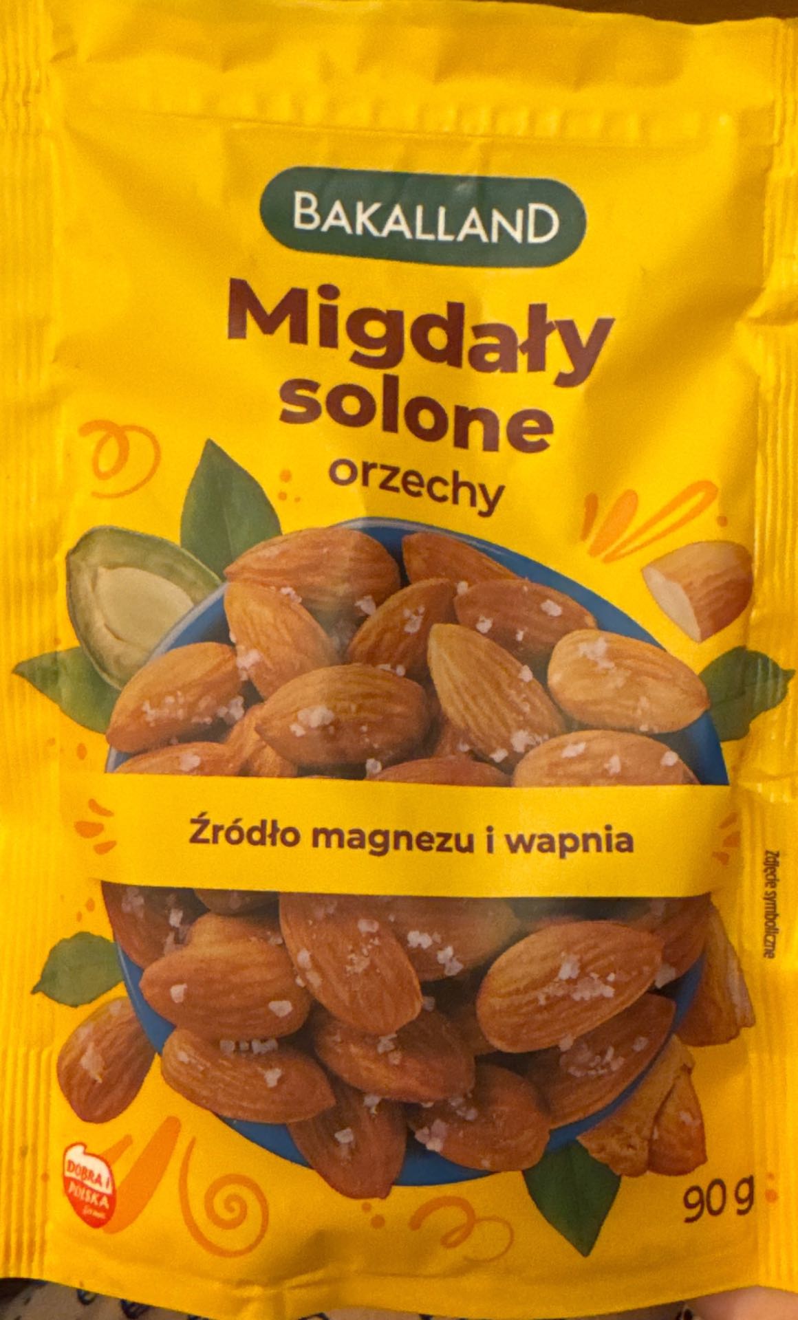 Migdały solone