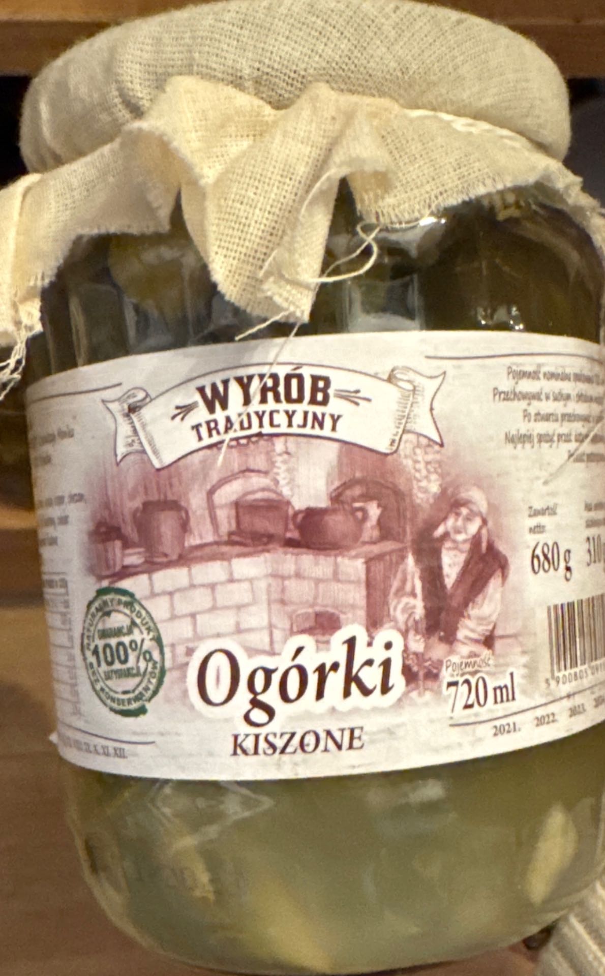 Ogórki kiszone
