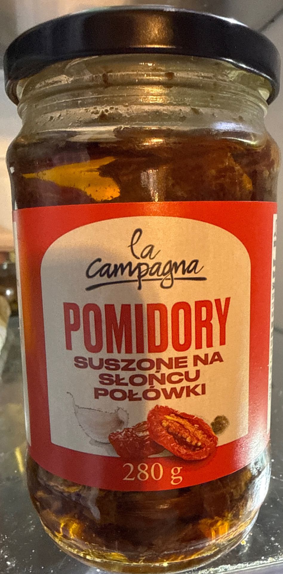 Pomidory suszone połowki