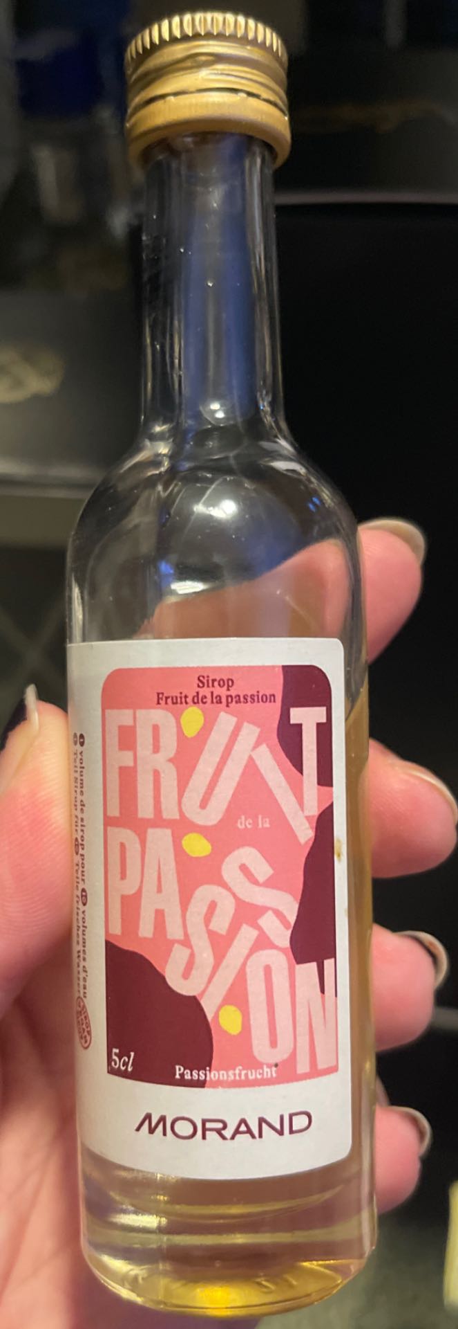 Sirop fruit de la passion mini