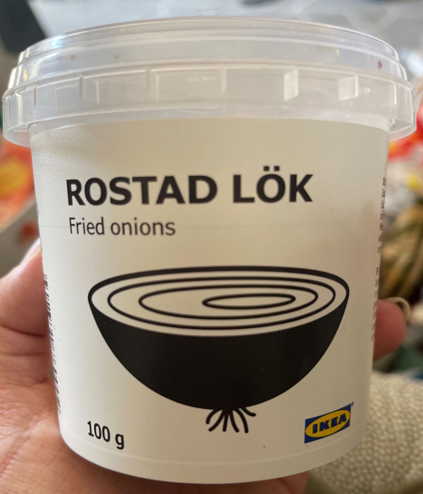 Fried onions Rostad Lök