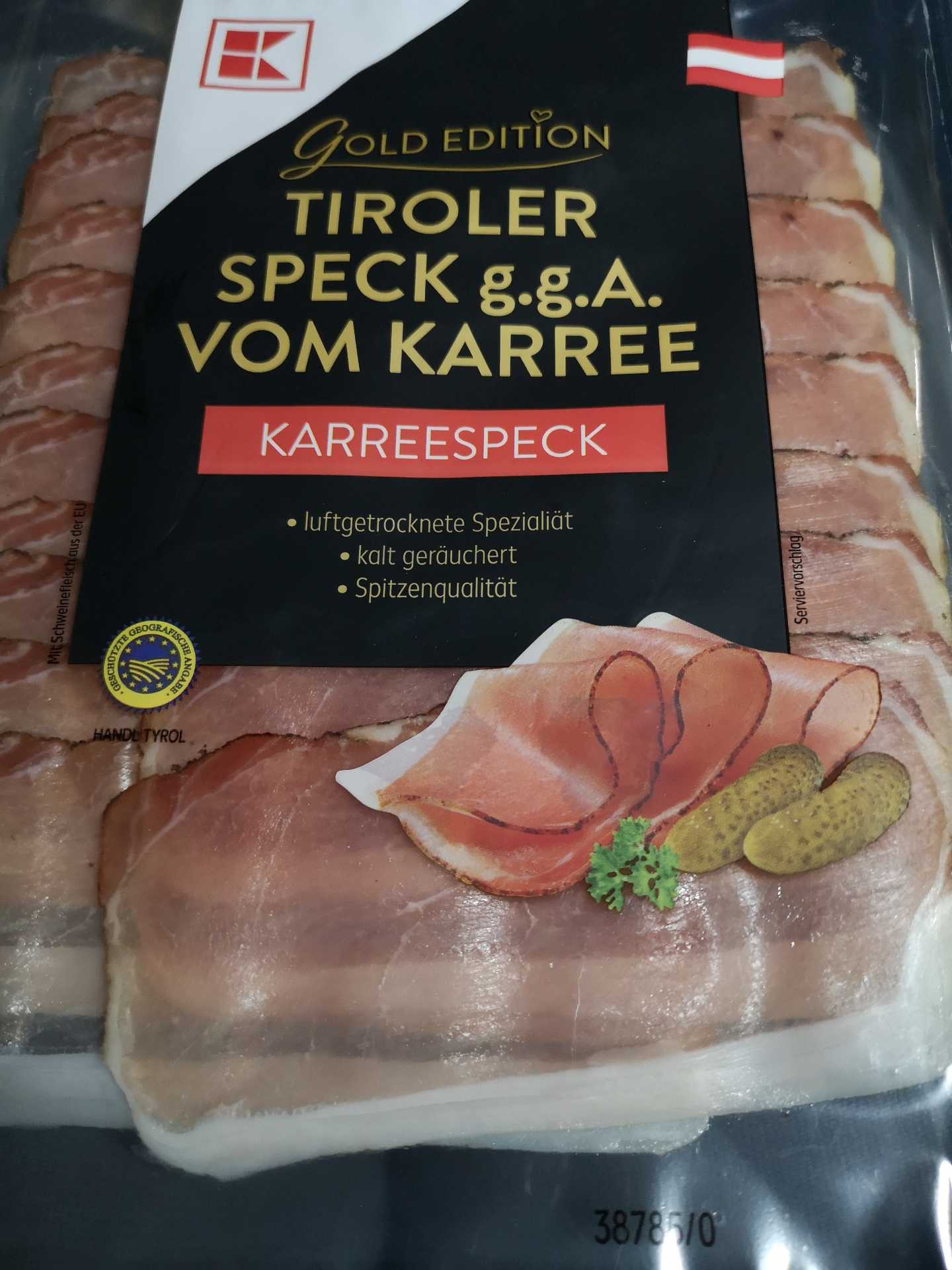 Tiroler Speck vom Karree