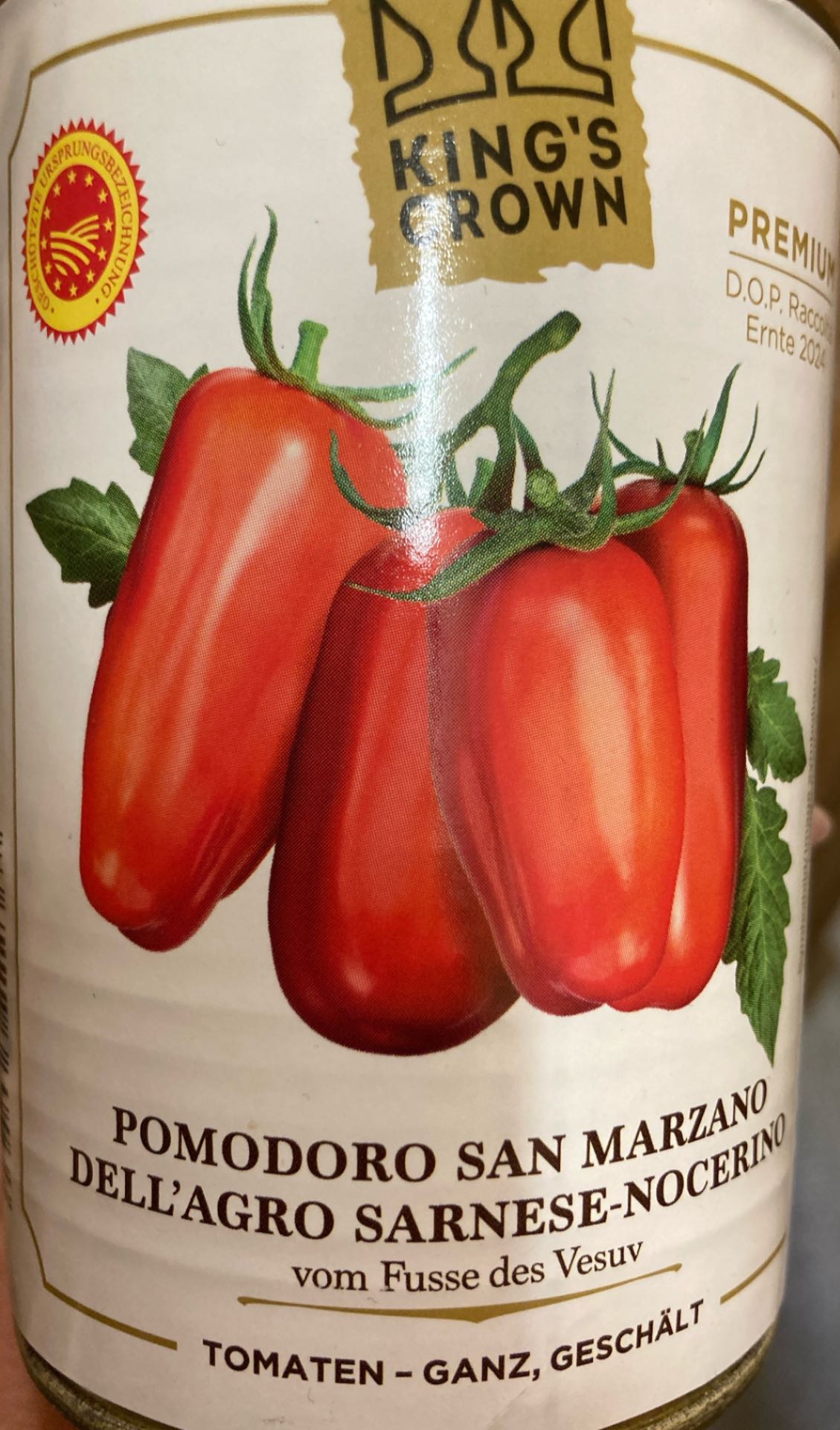 Tomaten ganz, geschält