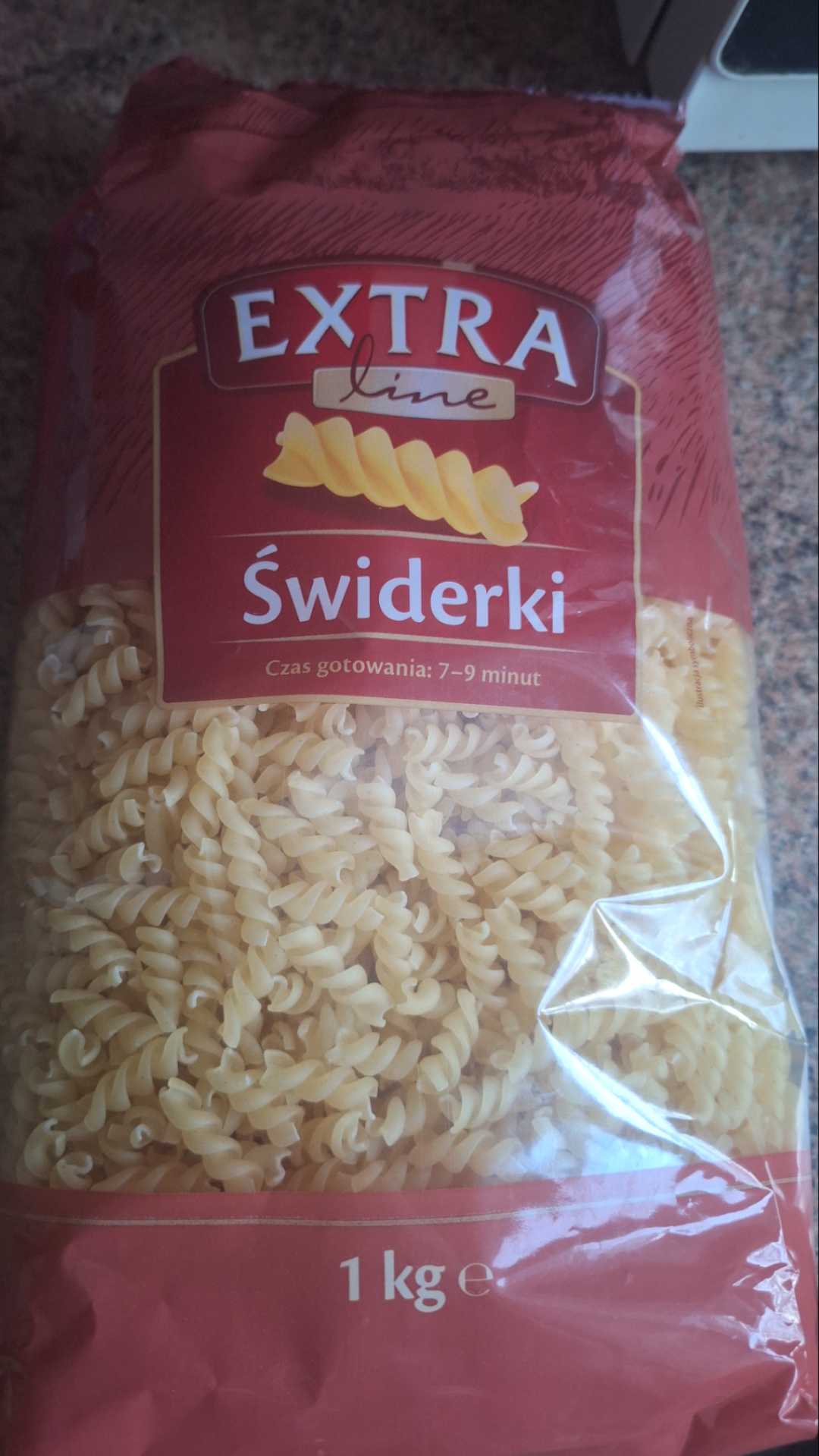 makaron świderki