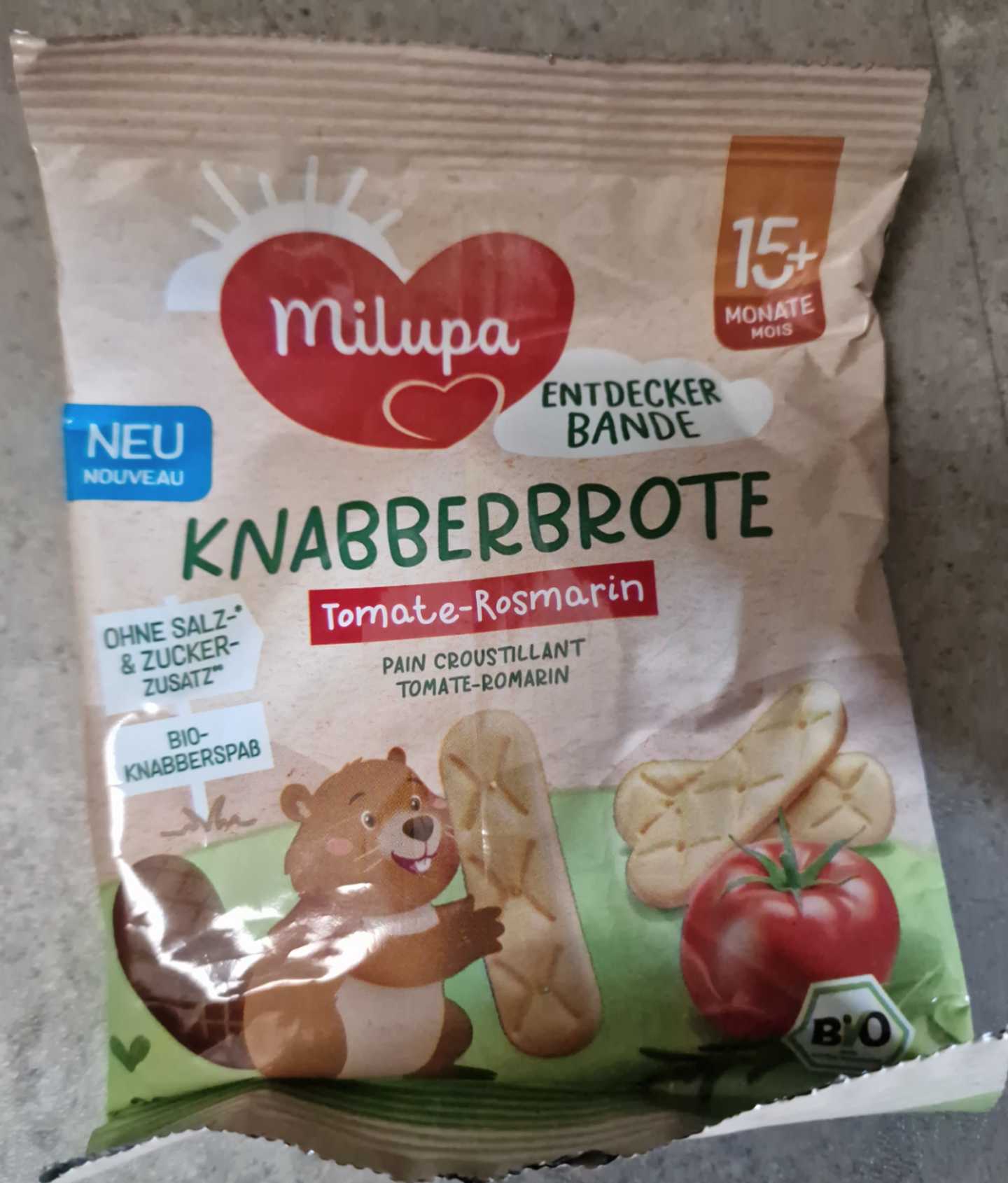 Knabberbrot Tomate Rosmarin
