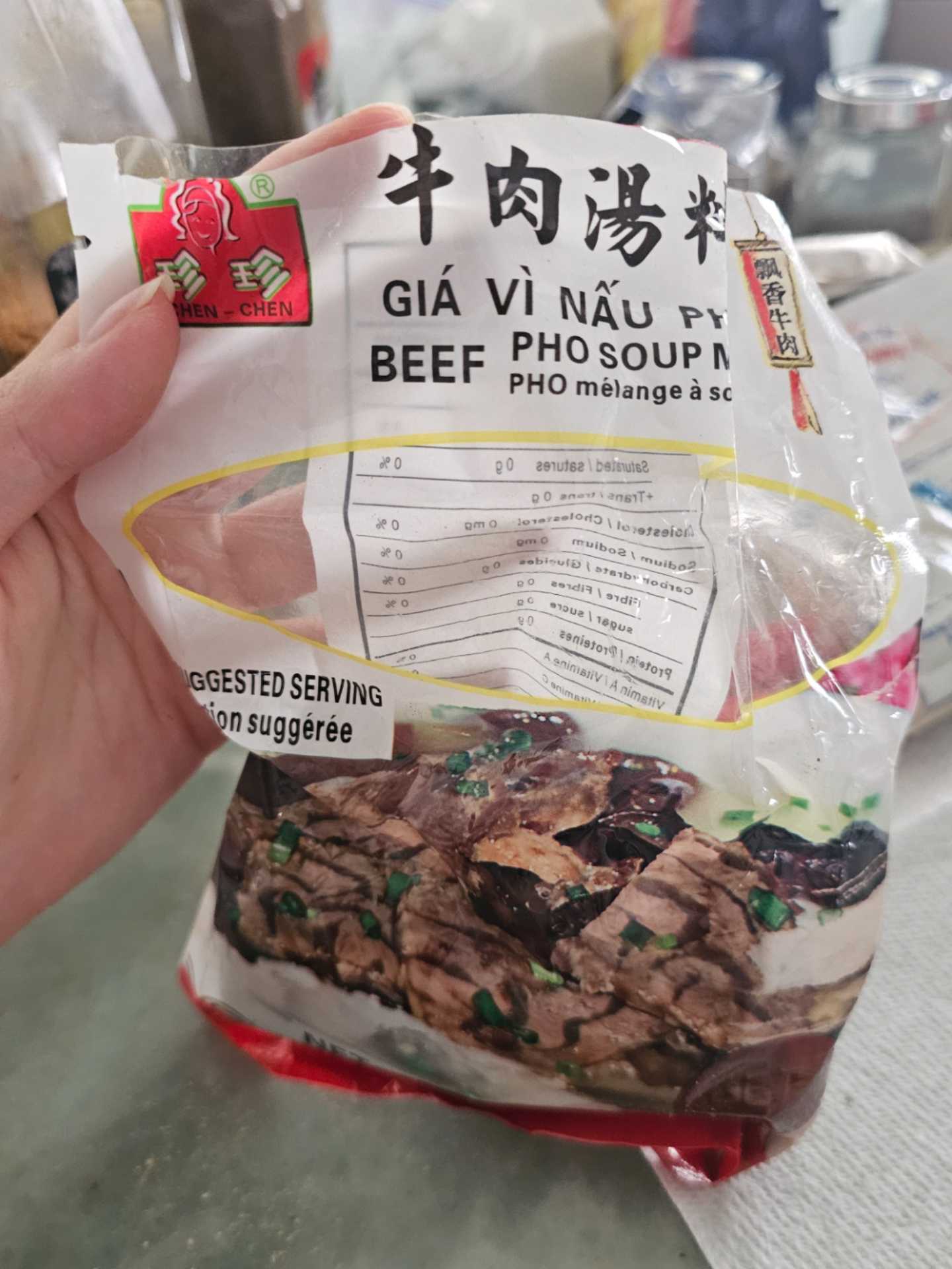 beef pho soup mix